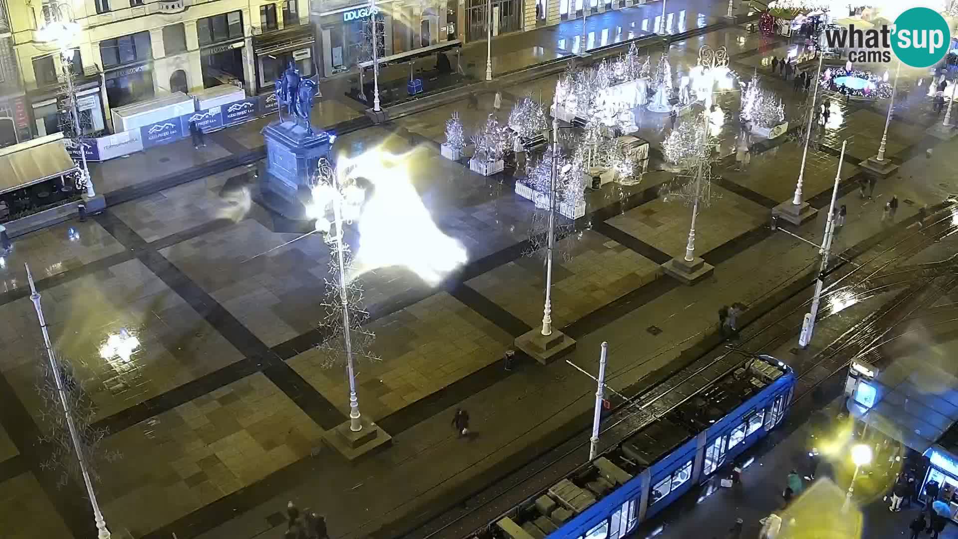 Ban Jelačić live cam Zagreb – Hotel Dubrovnik