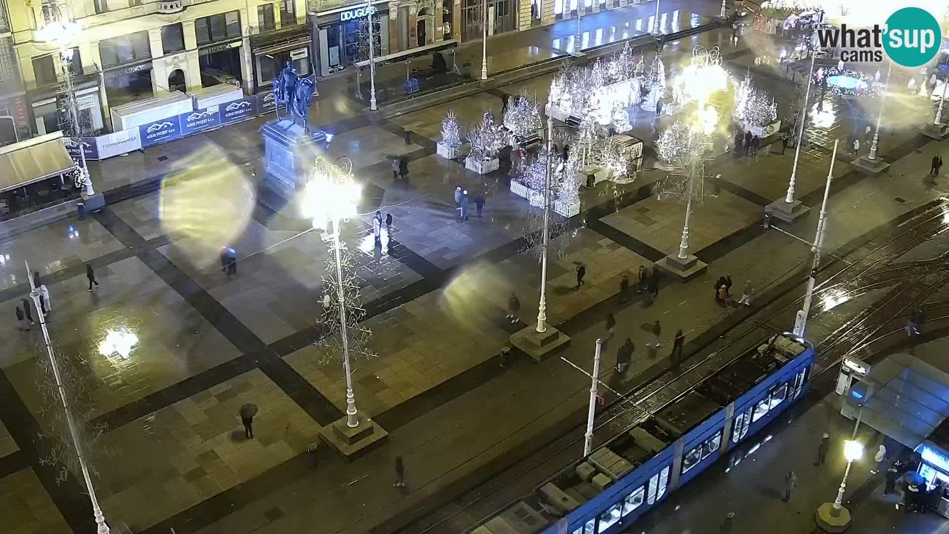 Piazza Ban Jelačić livecam Zagreb – Hotel Dubrovnik