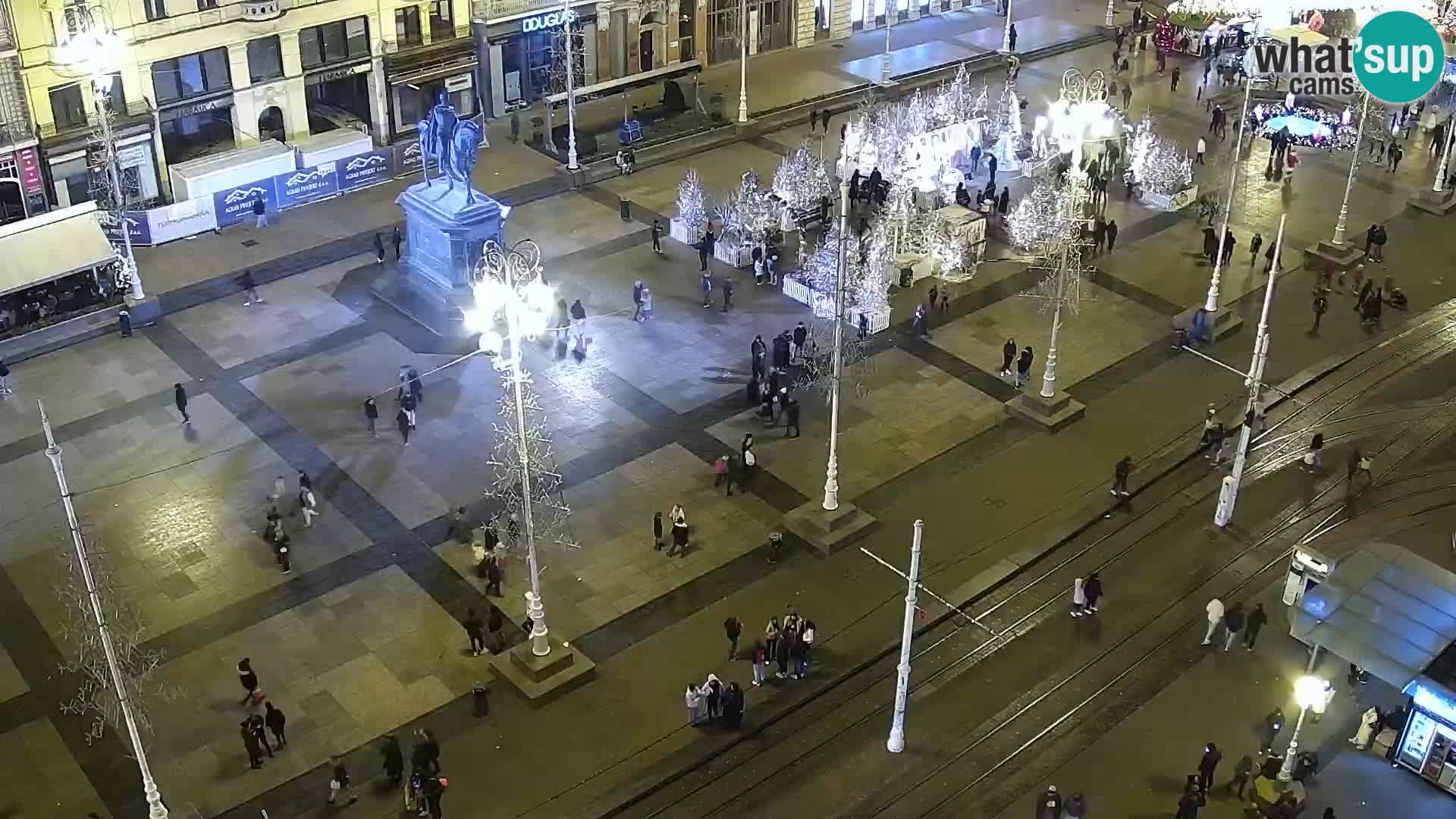 Webcam live Zagreb – Ban Jelačić Platz