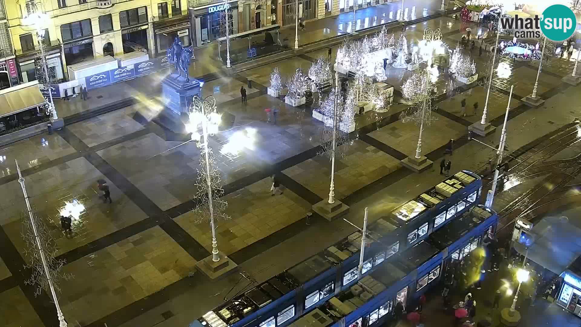 Piazza Ban Jelačić livecam Zagreb – Hotel Dubrovnik