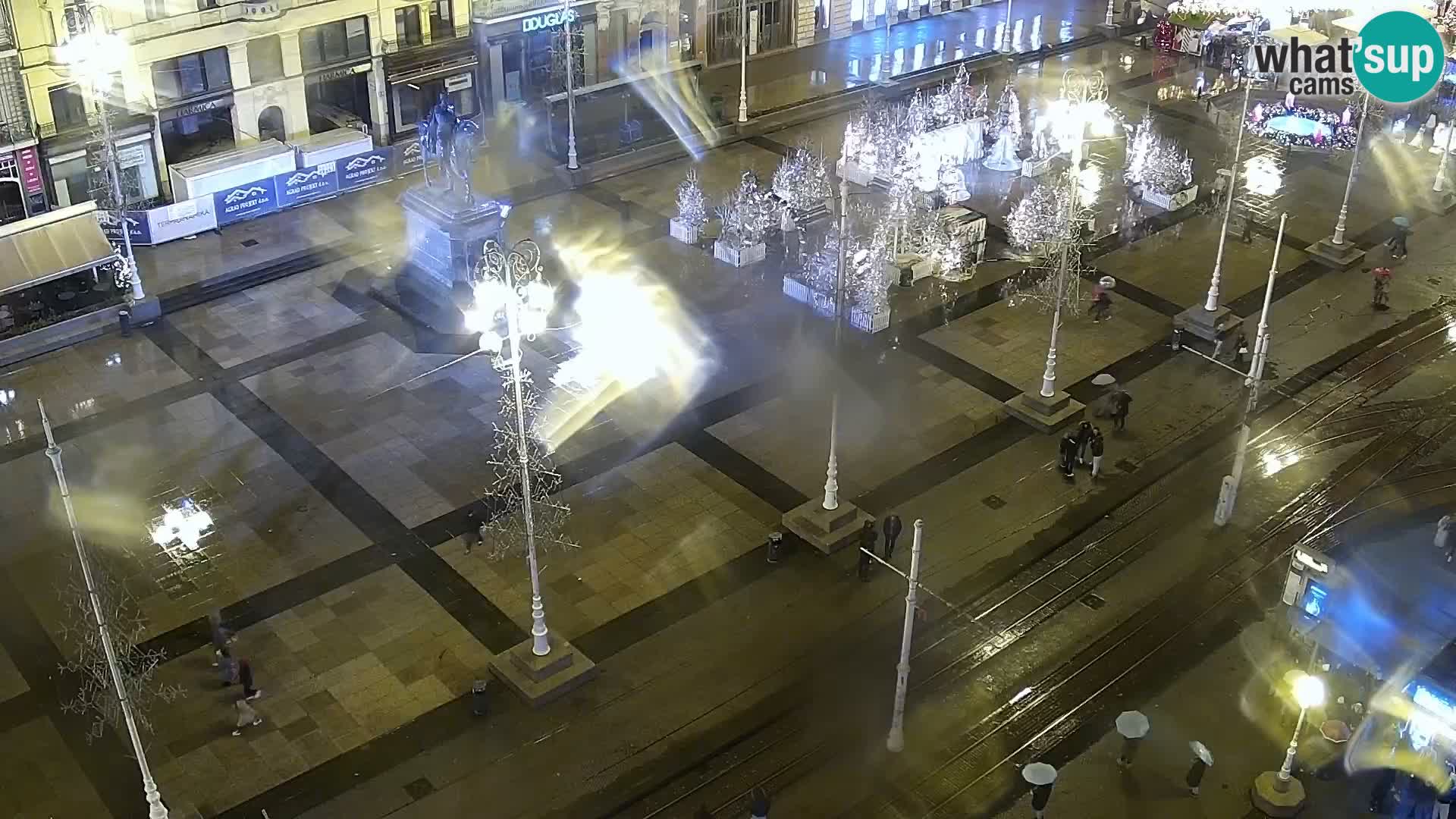 LIVE Webcam Zagreb Hotel Dubrovnik | Ban Jelačić square