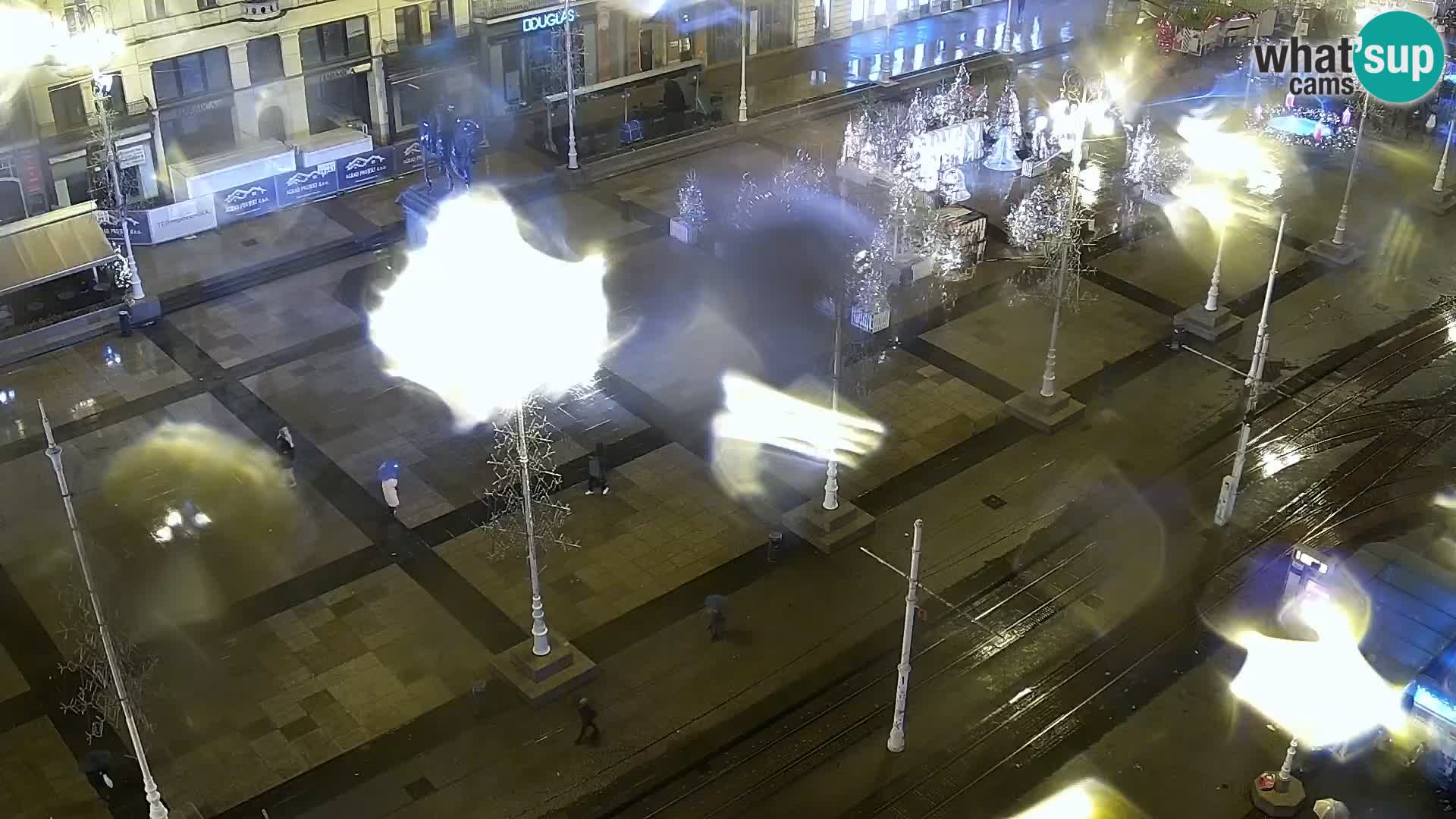 LIVE Webcam Zagreb Hotel Dubrovnik | Ban Jelačić square