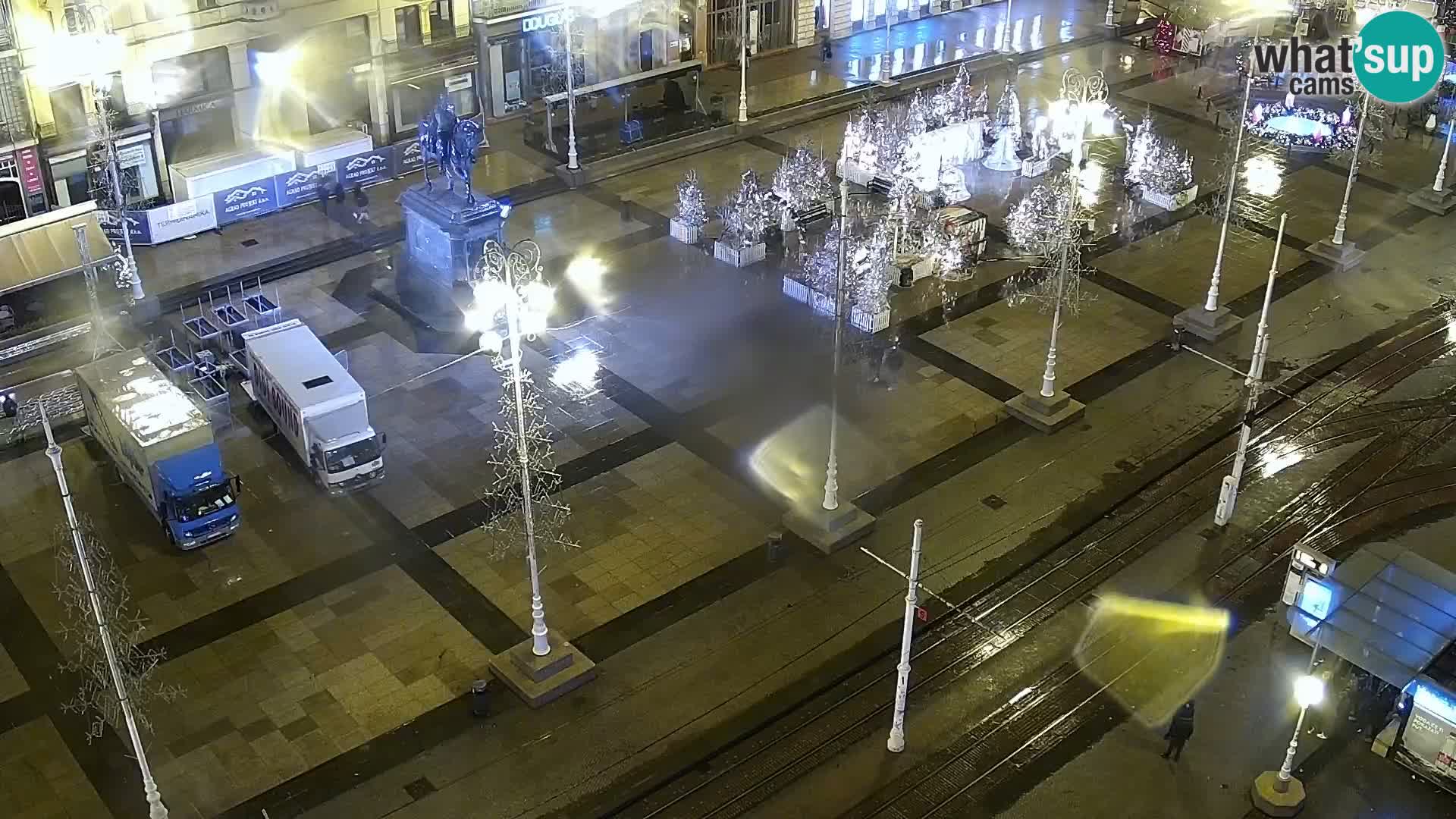 Webcam Zagreb – Ban Jelačić square