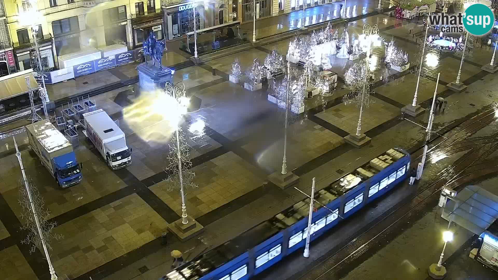 Plaza Ban Jelačić camera en vivo Zagreb – Hotel Dubrovnik