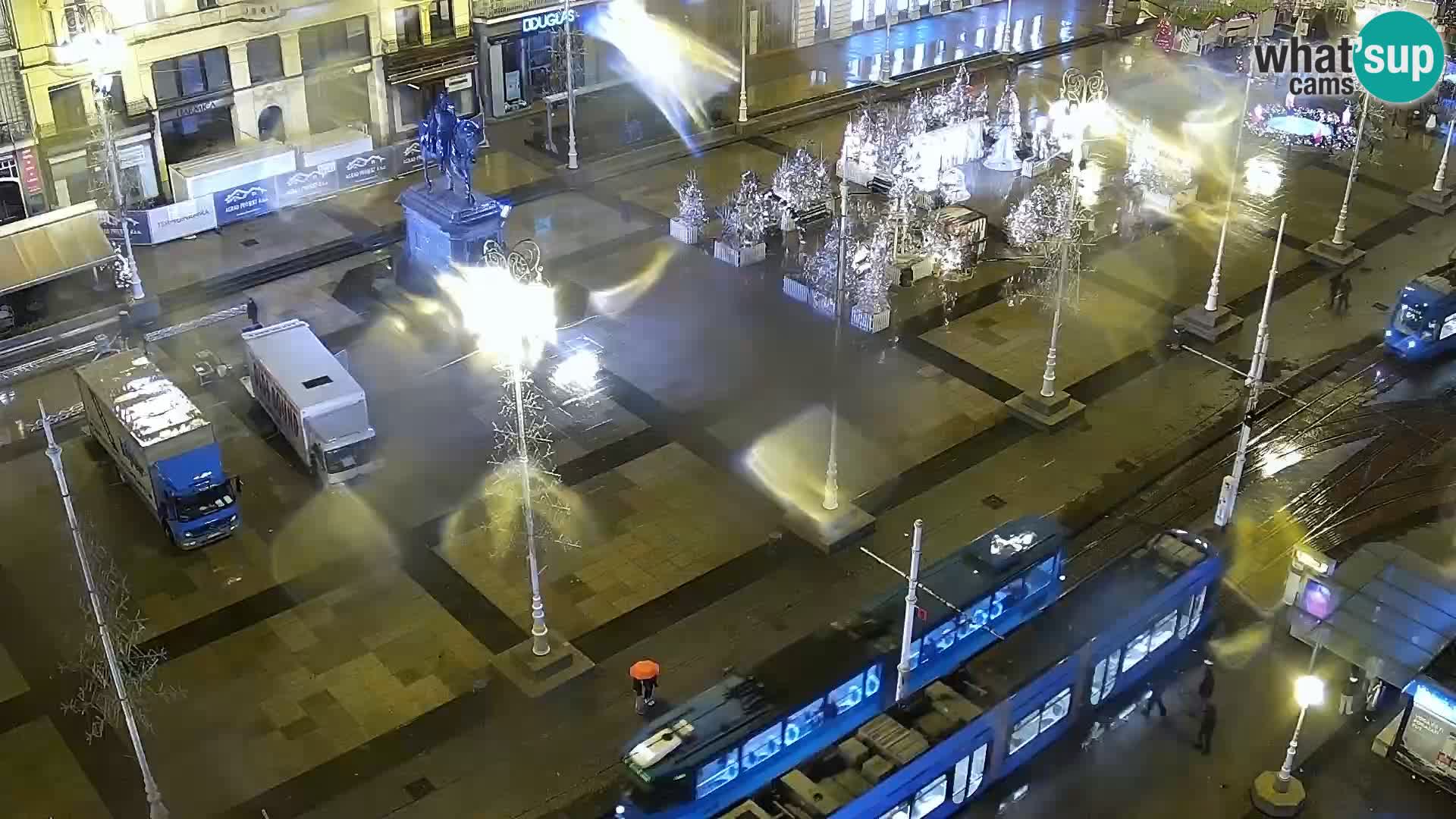 LIVE Webcam Zagreb Hotel Dubrovnik | Ban Jelačić square