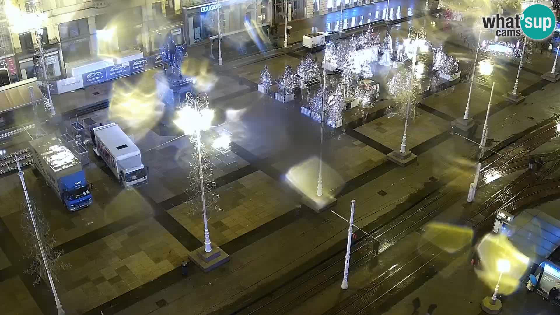 Ban Jelačić Platz  Live webcam Zagreb – Hotel Dubrovnik