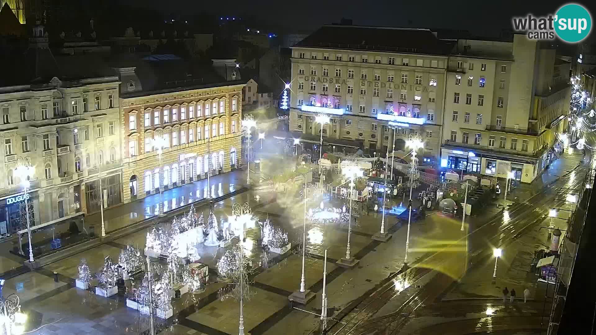 Ban Jelačić live cam Zagreb – Hotel Dubrovnik