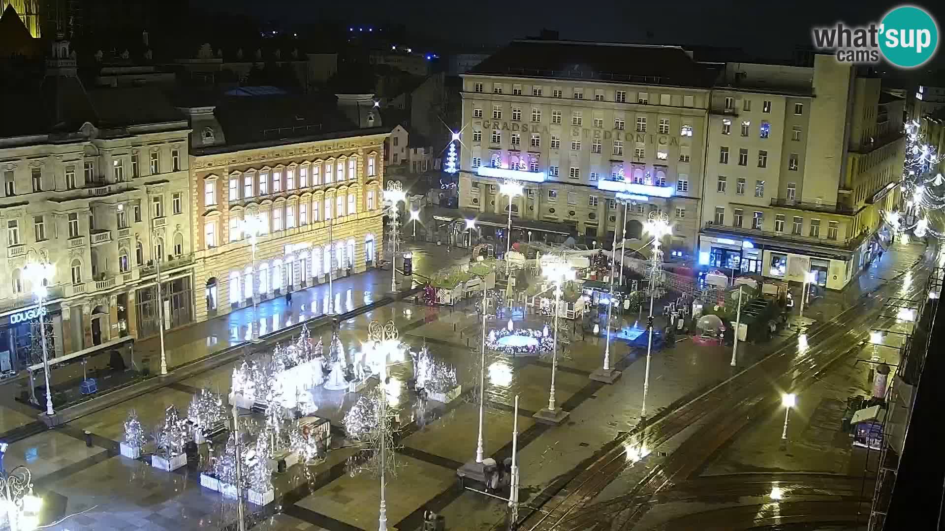 Zagreb – Bana Jelačića square panorama