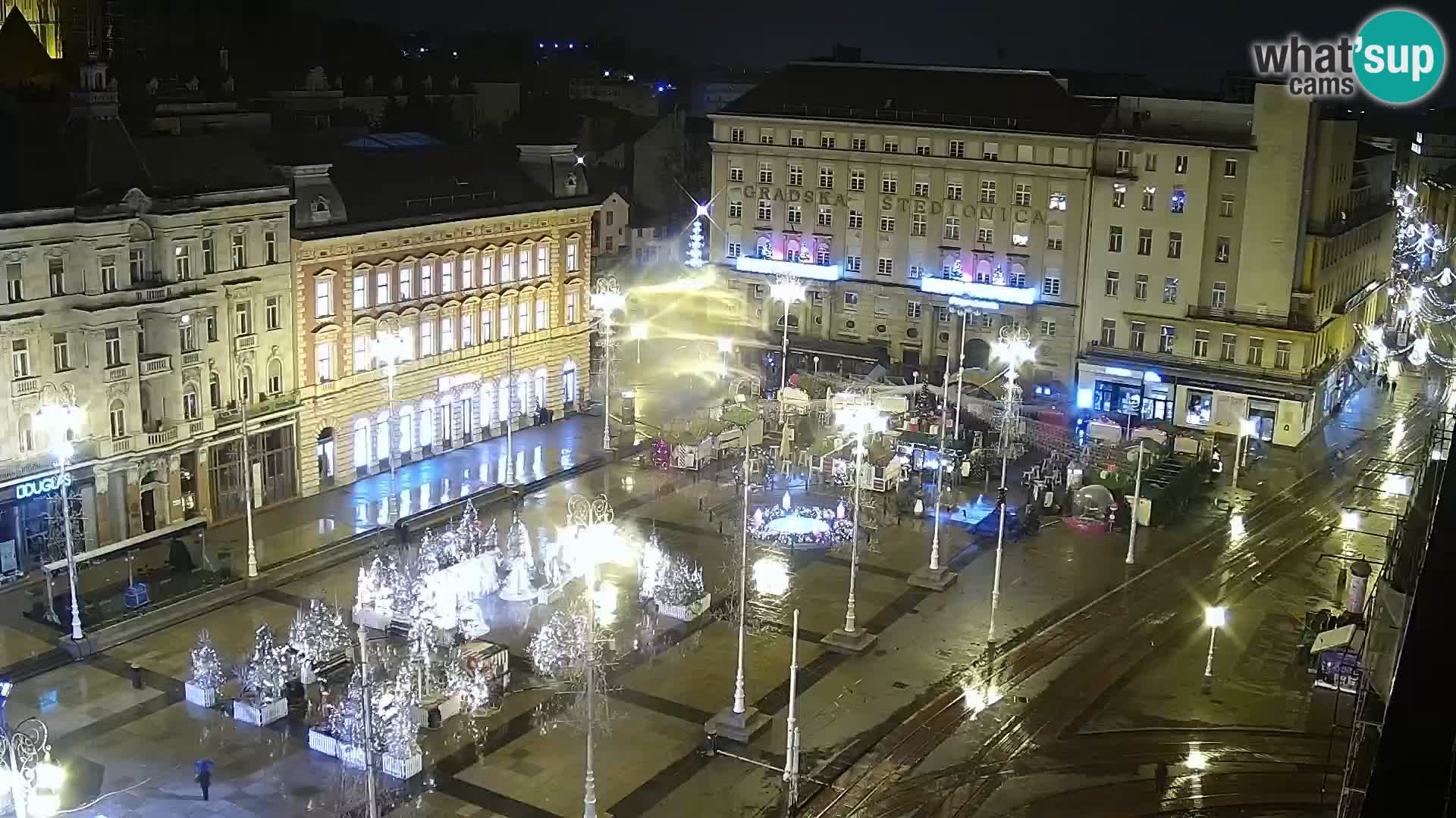 Webcam Zagreb – Ban Jelačić square