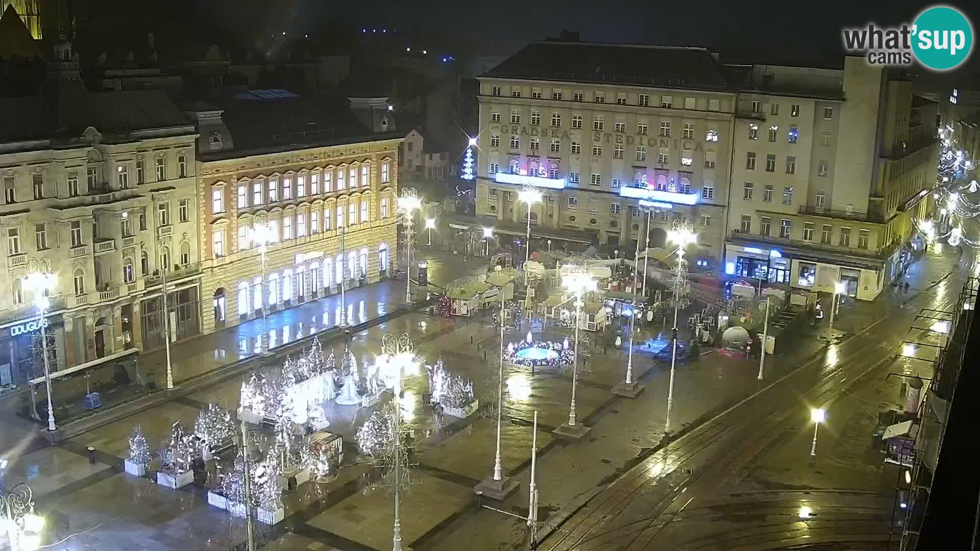 Webcam live Zagreb – Ban Jelačić Platz