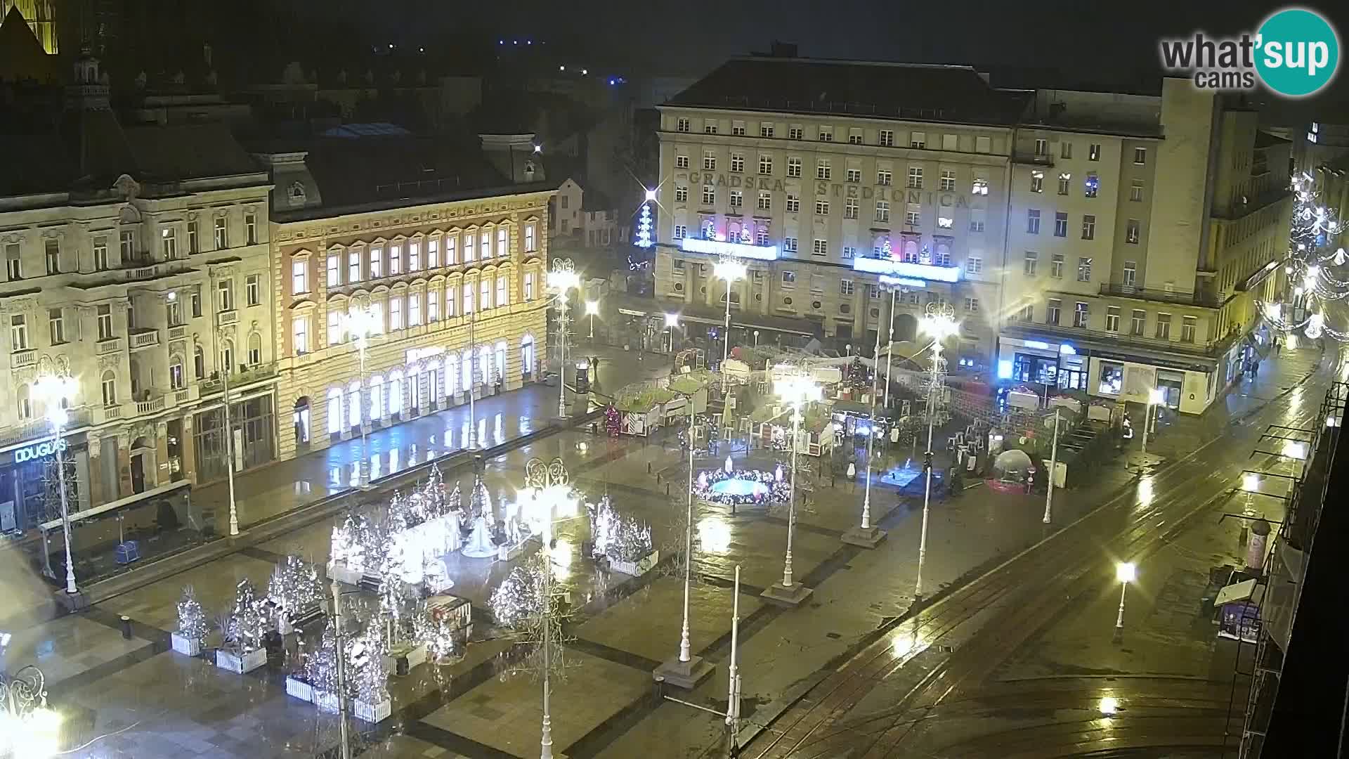 Webcam live Zagreb – Ban Jelačić Platz