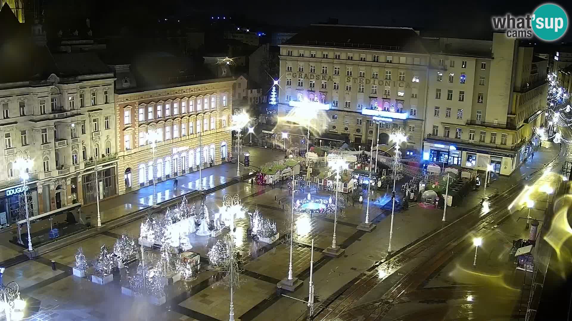 Plaza Ban Jelačić camera en vivo Zagreb – Hotel Dubrovnik