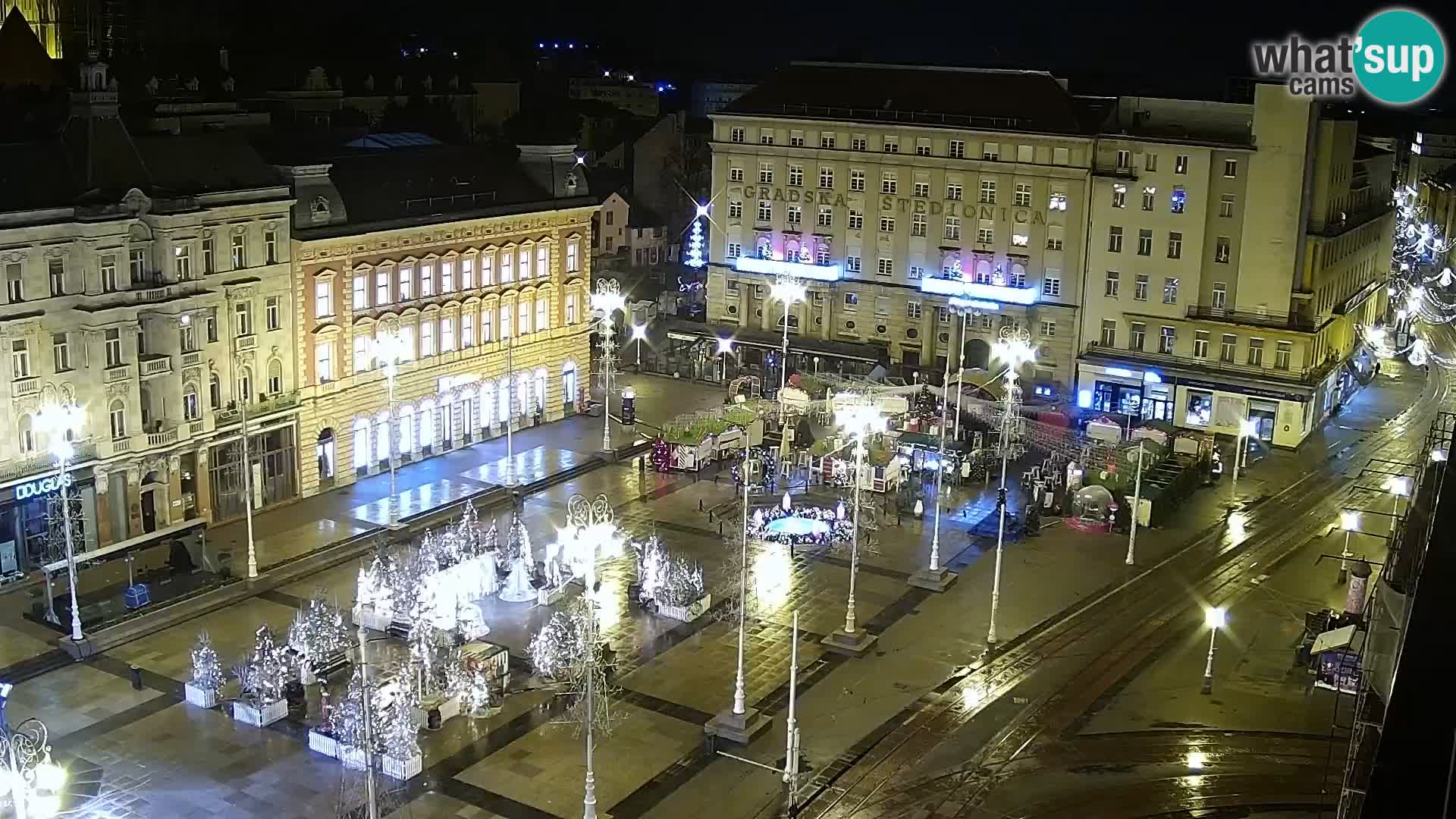 Ban Jelačić live cam Zagreb – Hotel Dubrovnik