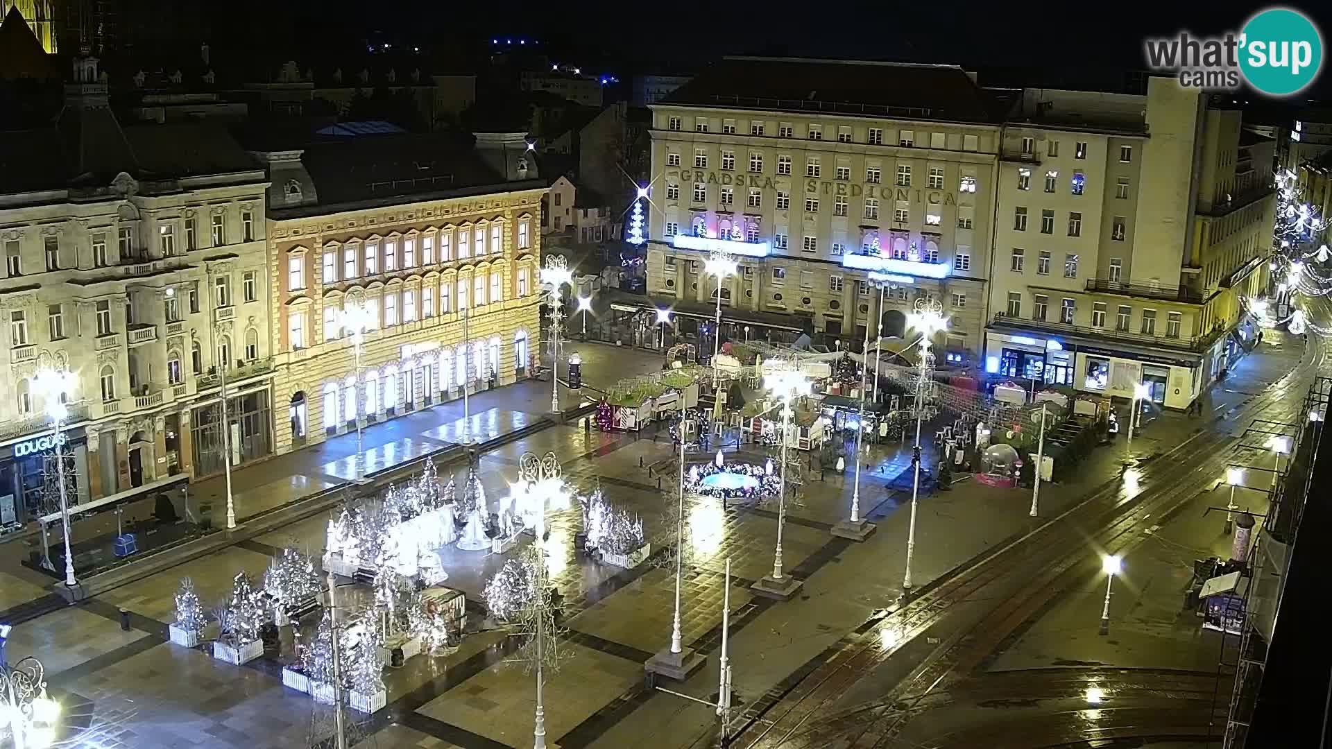 Webcam live Zagreb – Ban Jelačić Platz