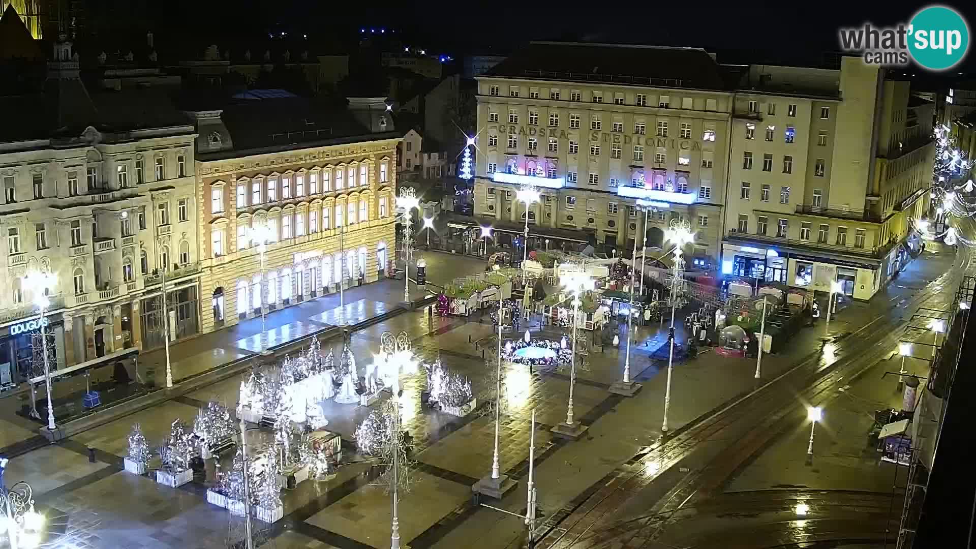 Webcam Zagreb – Ban Jelačić square