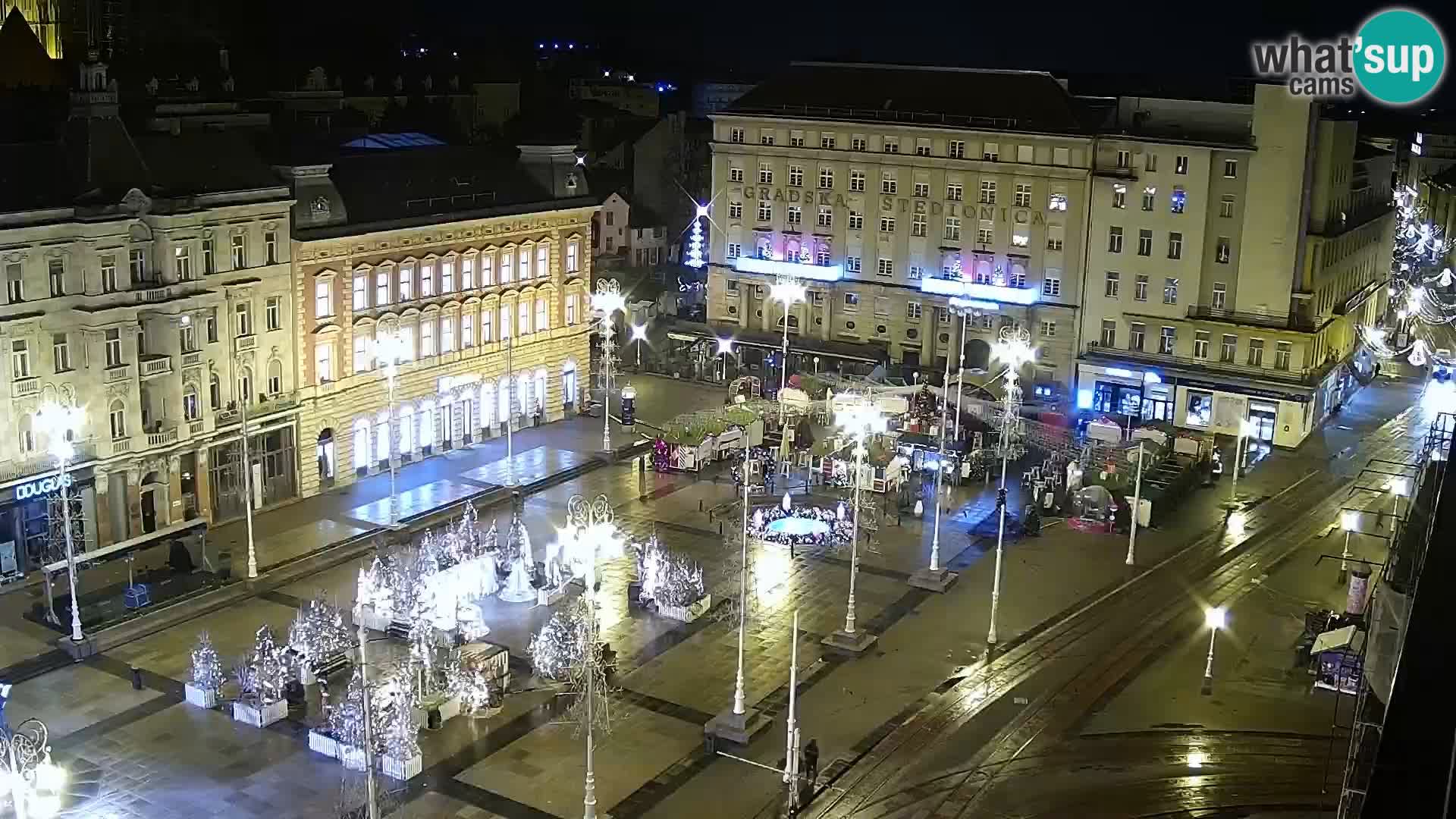 Zagreb – Bana Jelačića square panorama