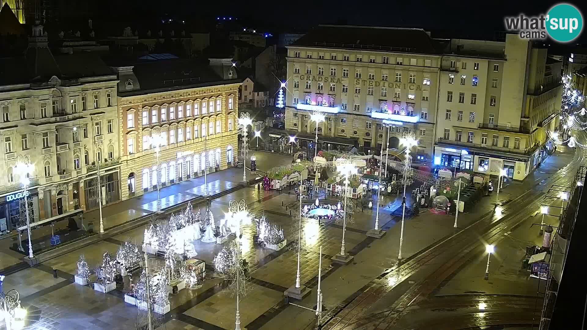 Ban Jelačić live cam Zagreb – Hotel Dubrovnik