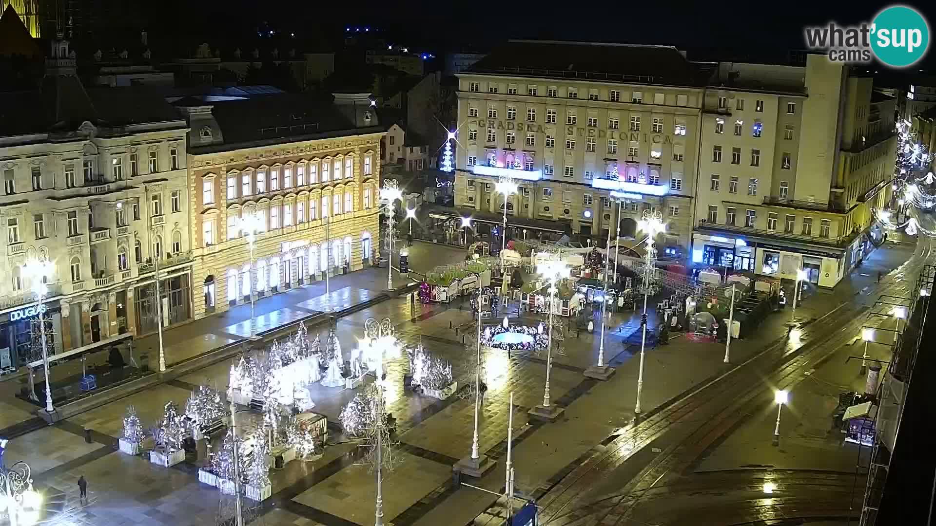 Webcam Zagreb – Ban Jelačić square