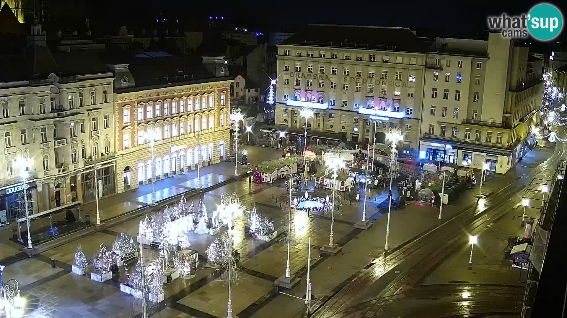 Webcam live Zagreb – Ban Jelačić Platz