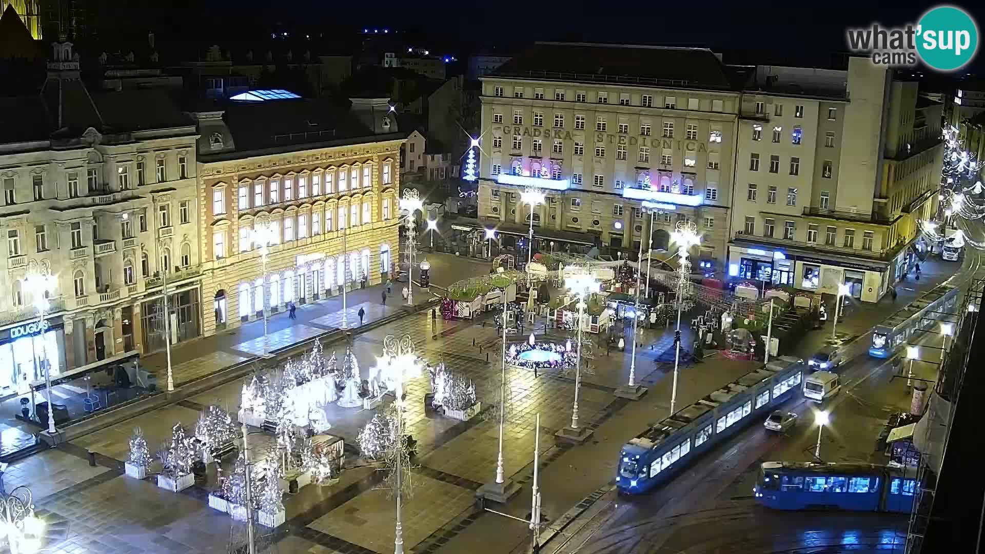 Webcam live Zagreb – Ban Jelačić Platz