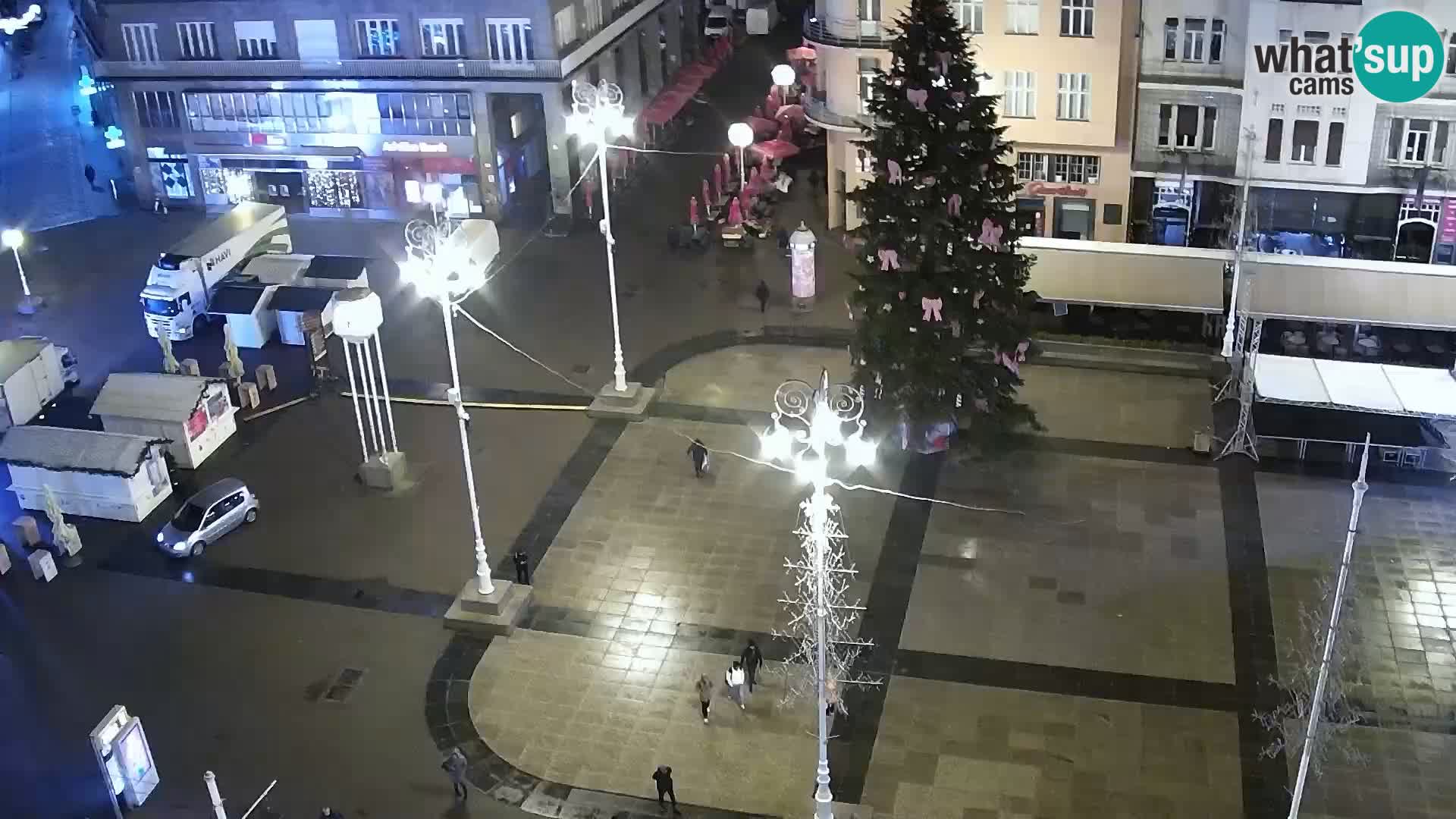 Ban Jelačić live cam Zagreb – Hotel Dubrovnik