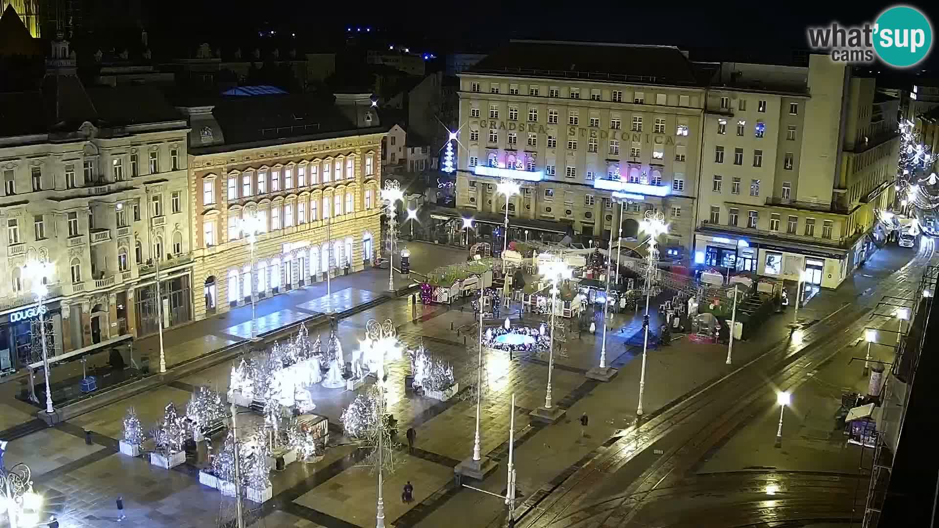 Ban Jelačić live cam Zagreb – Hotel Dubrovnik