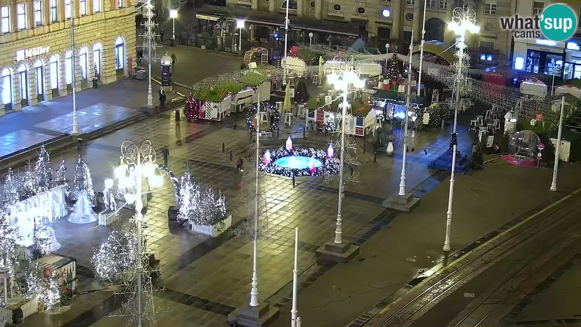 Webcam live Zagreb – Ban Jelačić Platz