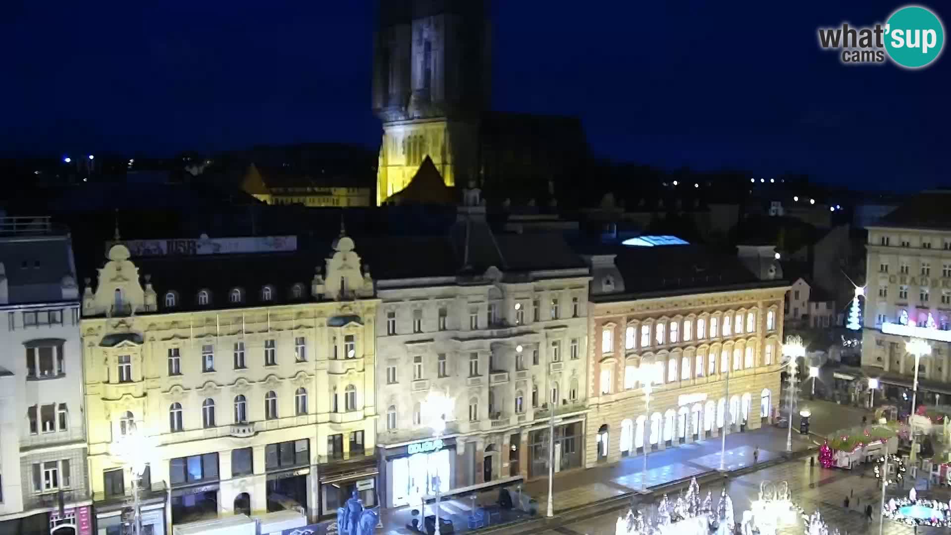 Ban Jelačić live cam Zagreb – Hotel Dubrovnik