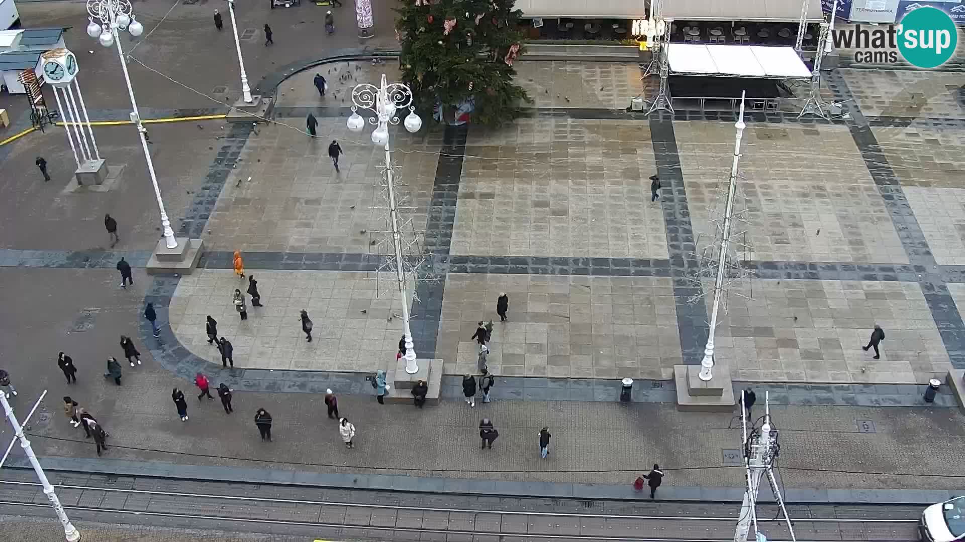 LIVE Webcam Zagreb Hotel Dubrovnik | Ban Jelačić square