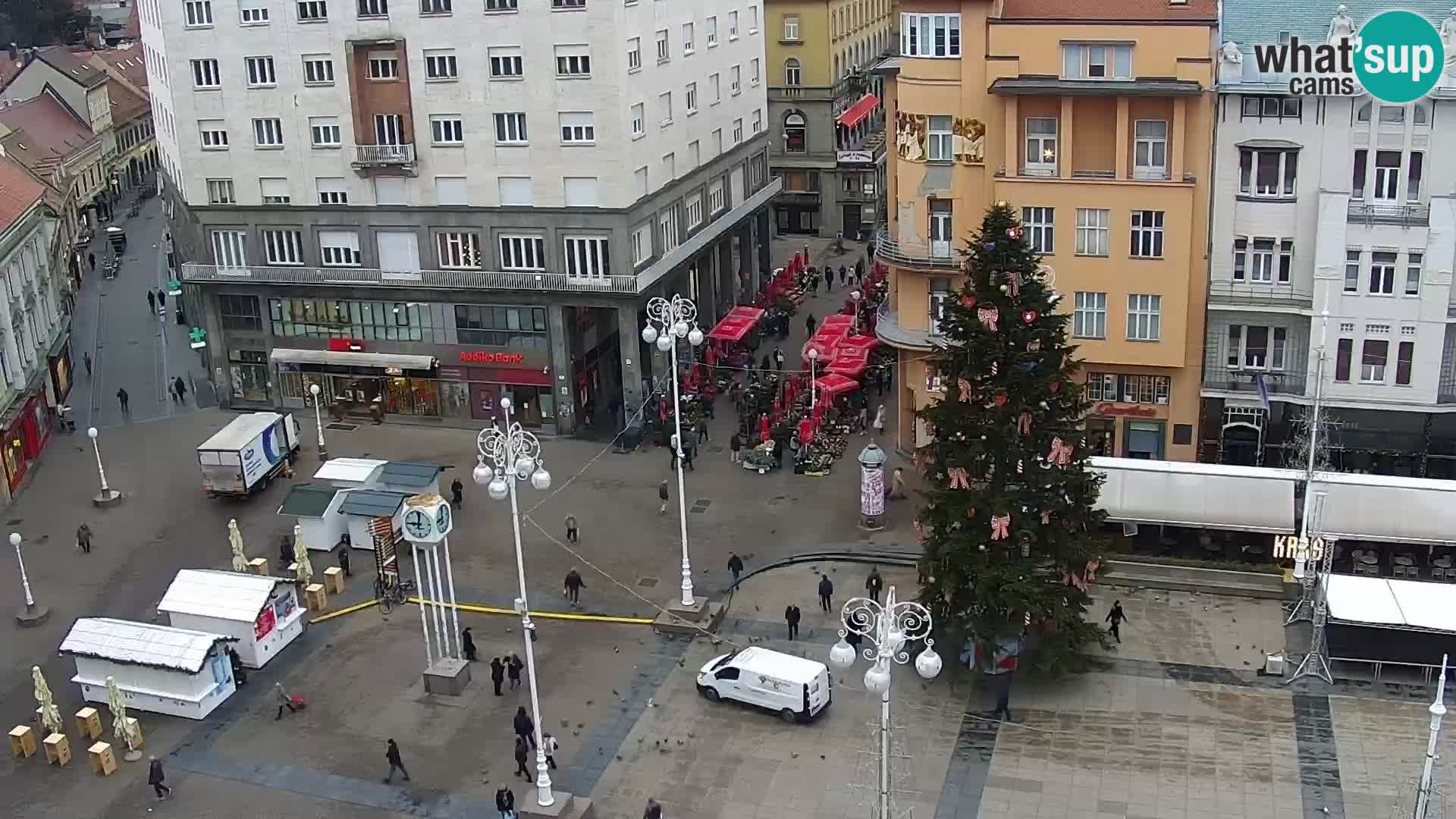 Webcam Zagreb – Ban Jelačić square