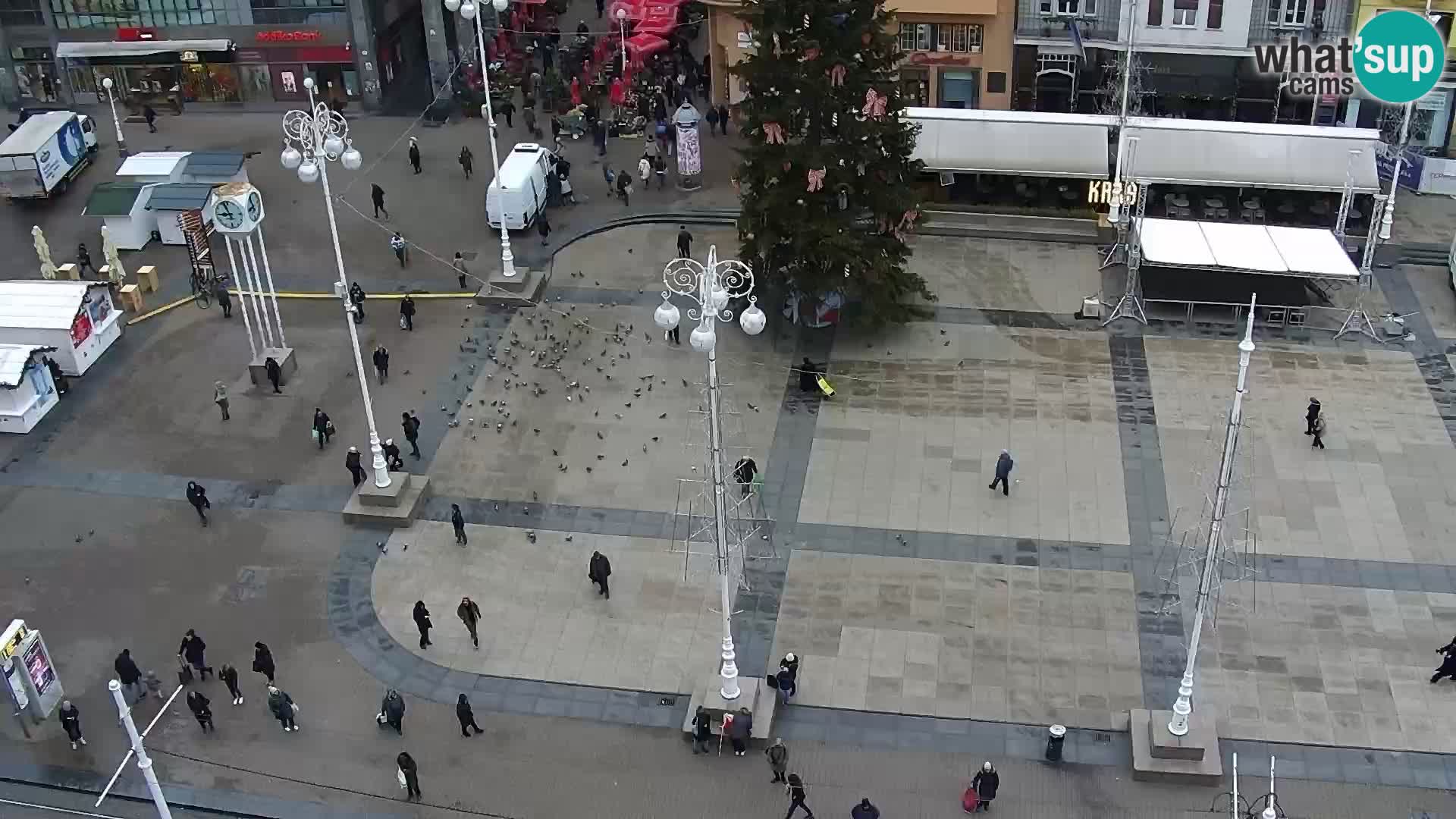 Webcam Zagreb – Ban Jelačić square