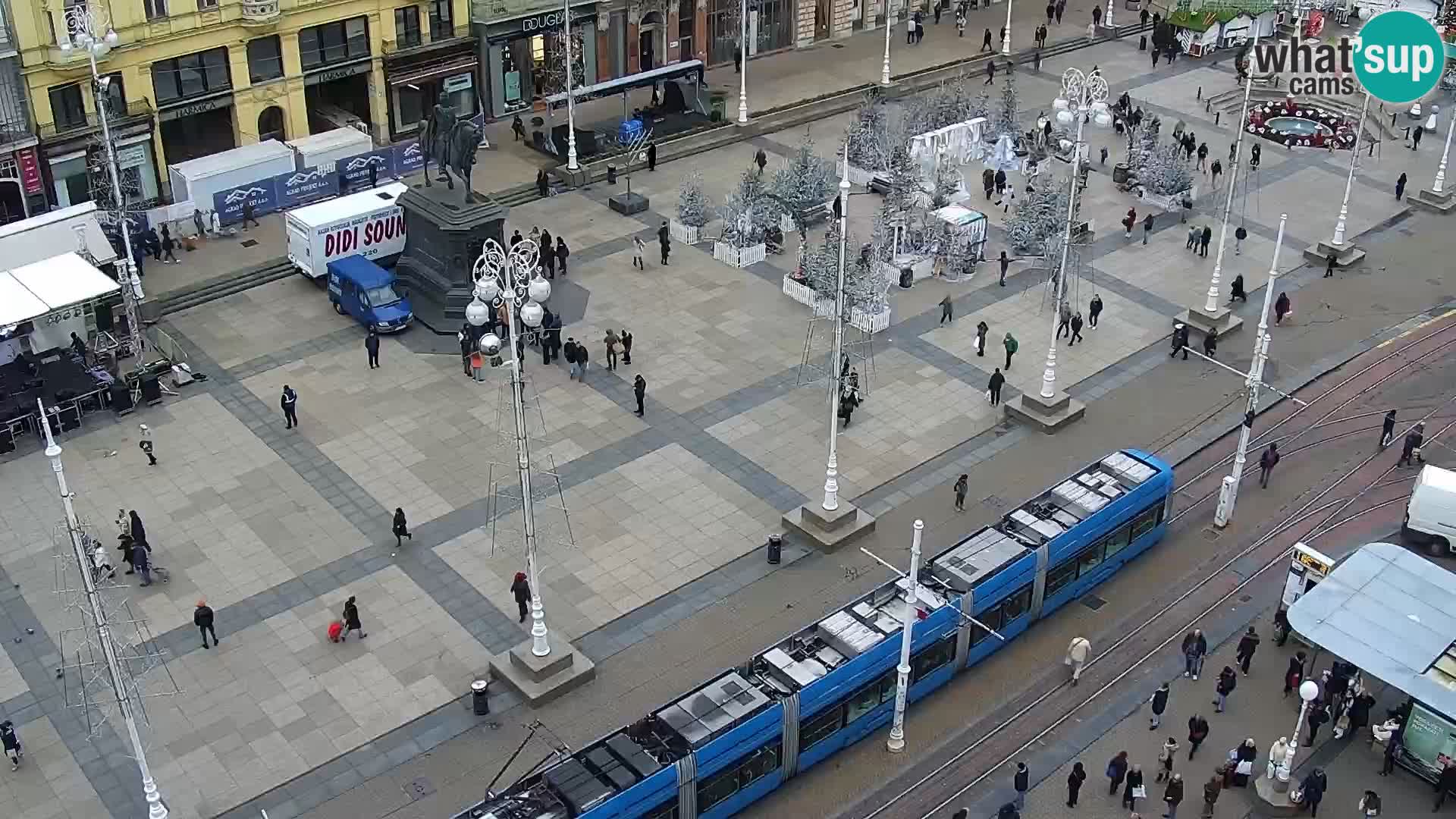 Webcam Zagreb – Carré Ban Jelačić