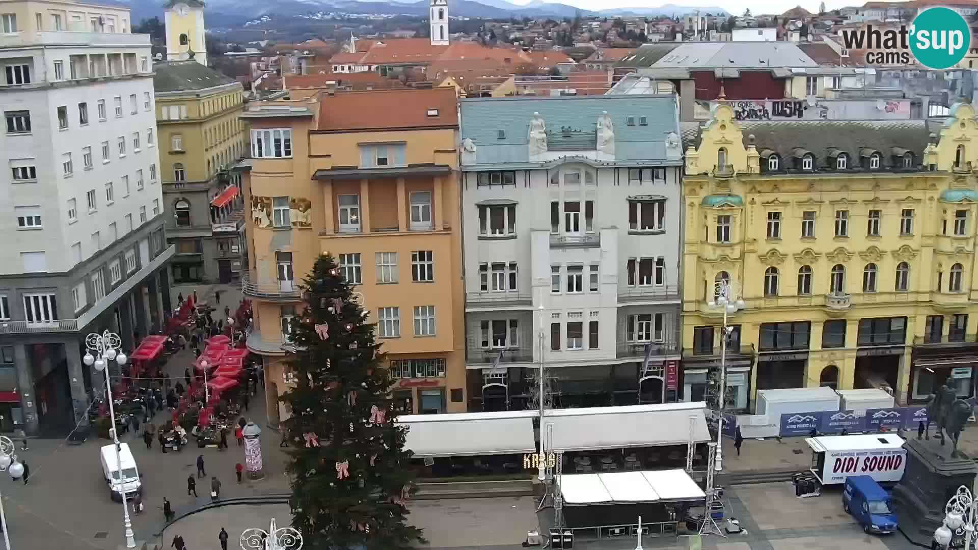 Ban Jelačić live cam Zagreb – Hotel Dubrovnik