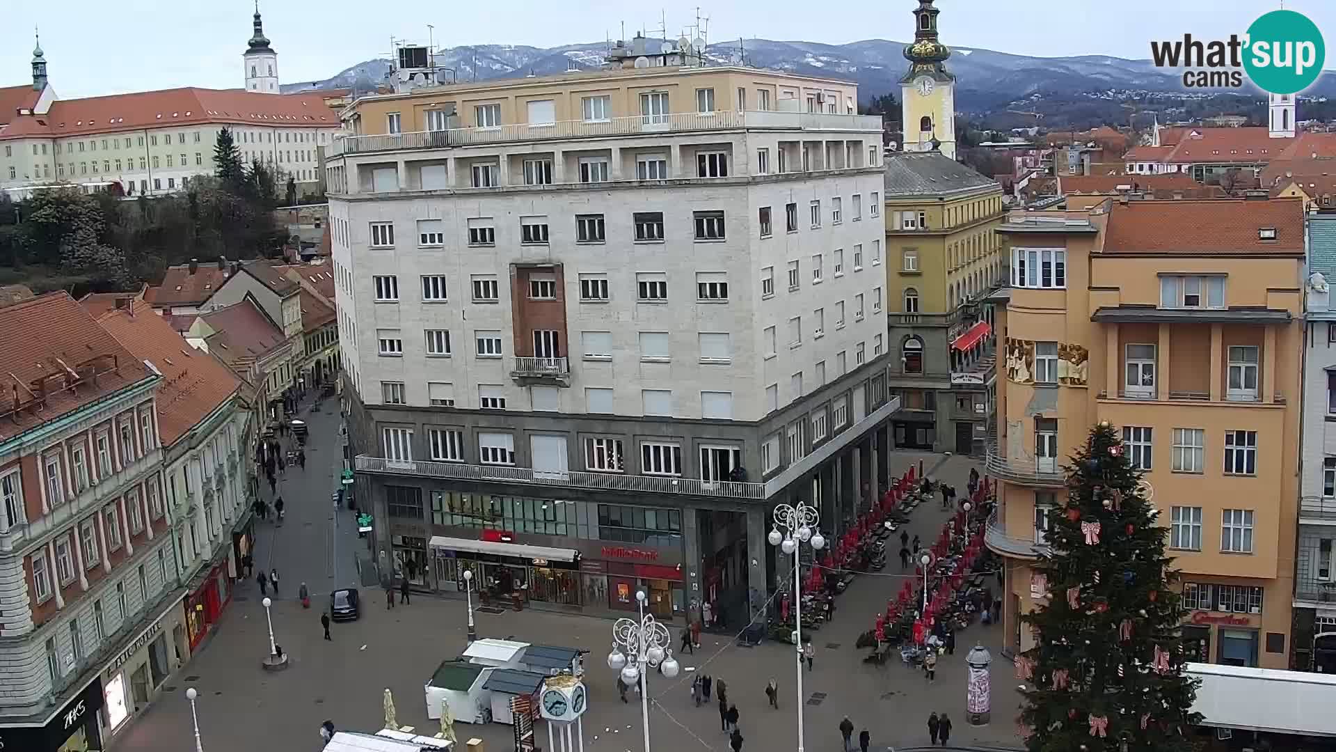 Webcam Zagreb – Carré Ban Jelačić