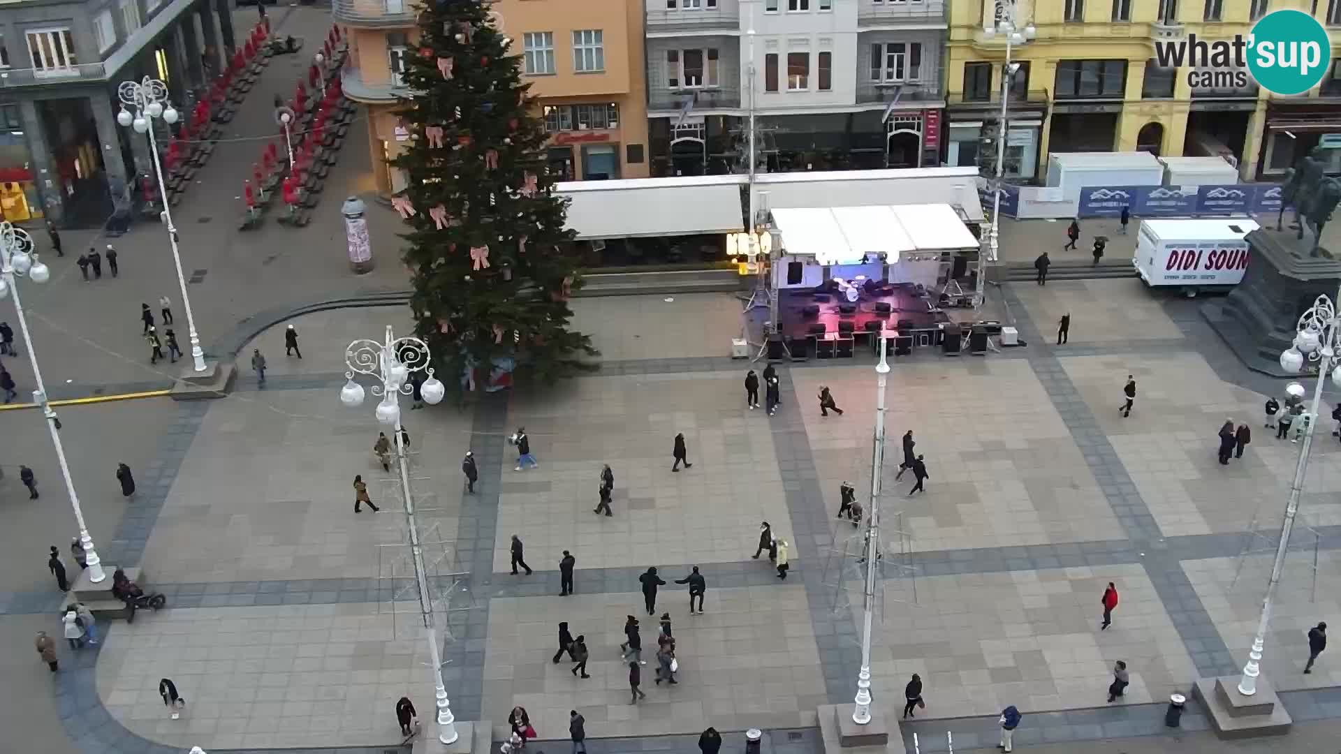 Ban Jelačić live cam Zagreb – Hotel Dubrovnik