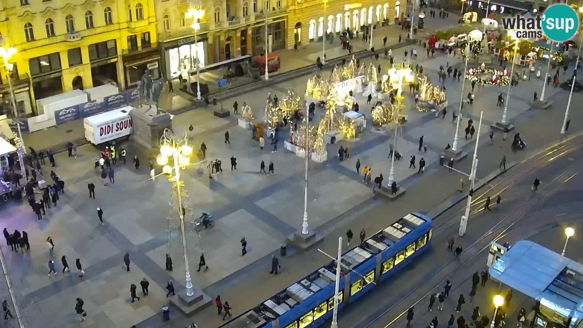 Ban Jelačić live cam Zagreb – Hotel Dubrovnik