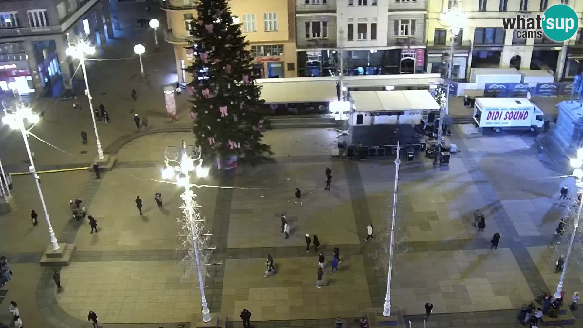 Webcam Zagreb – Ban Jelačić square