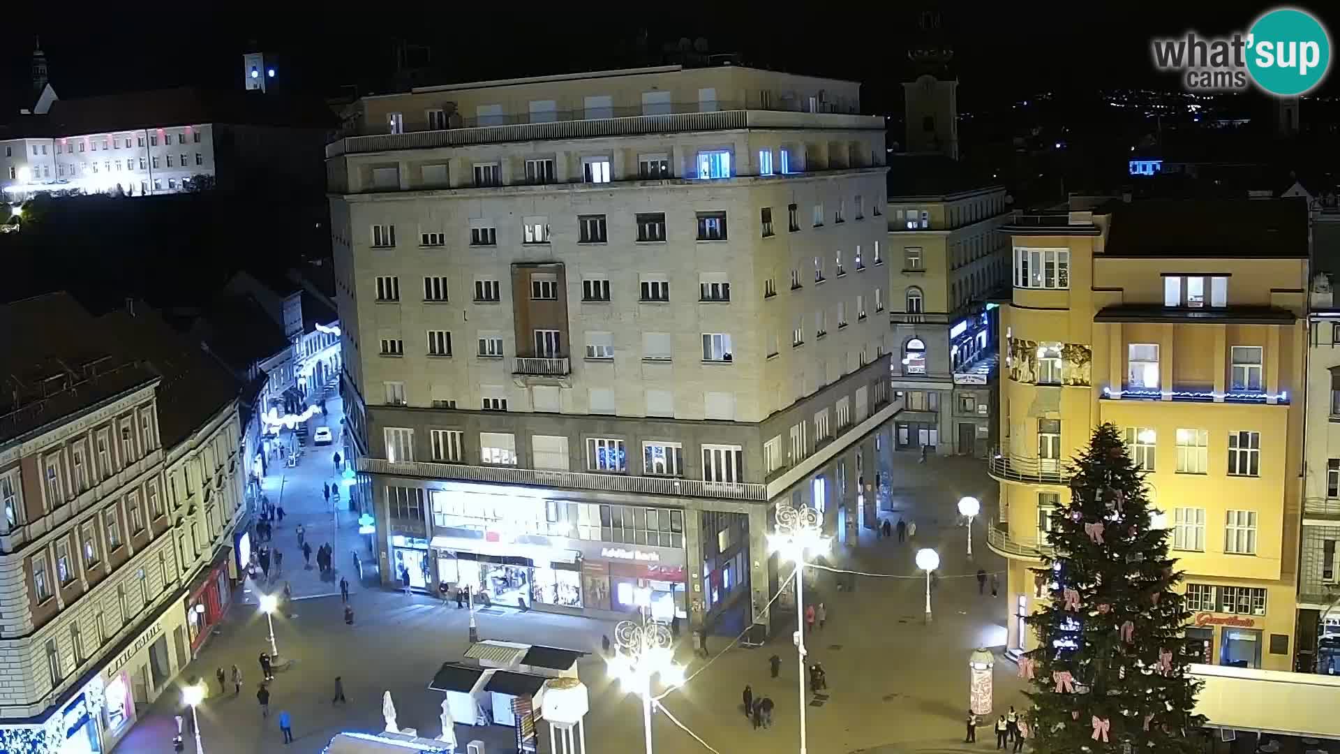 Ban Jelačić live cam Zagreb – Hotel Dubrovnik