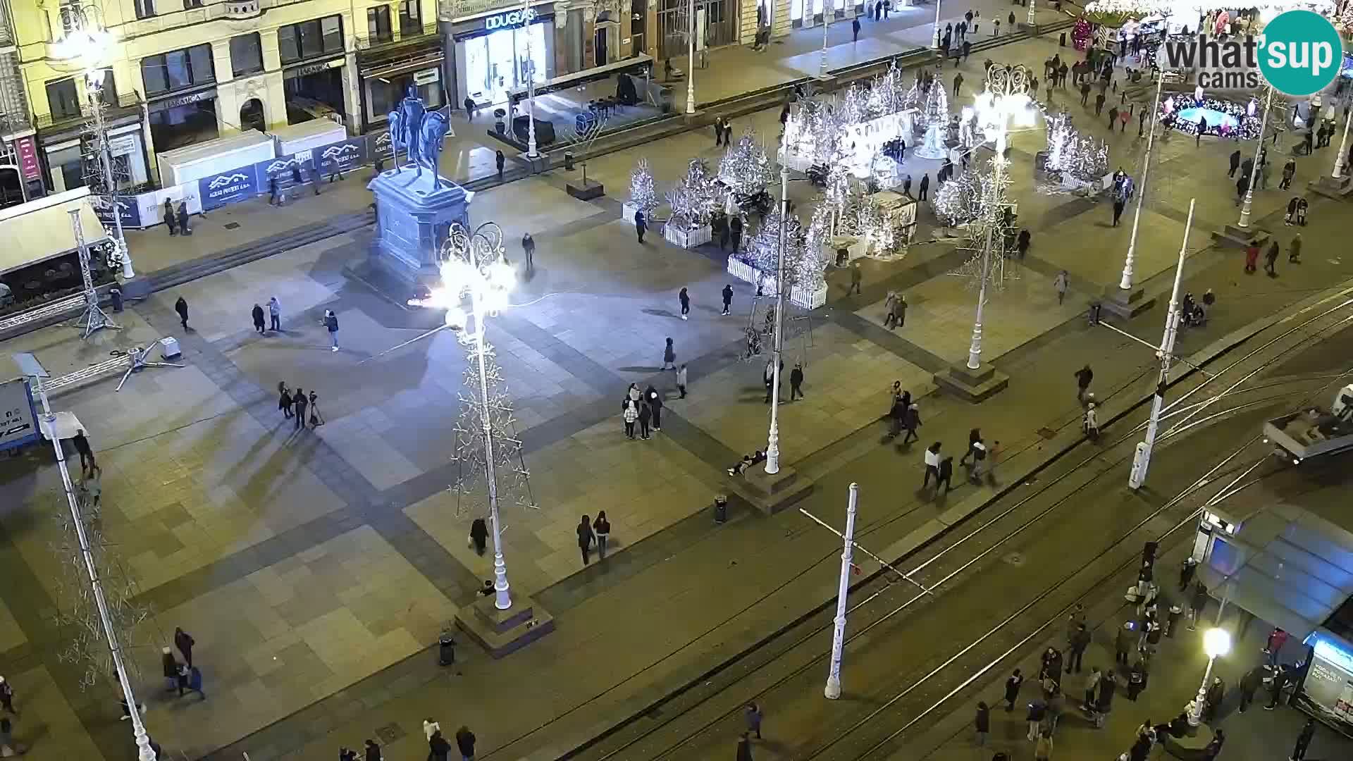 Webcam Zagreb – Ban Jelačić square