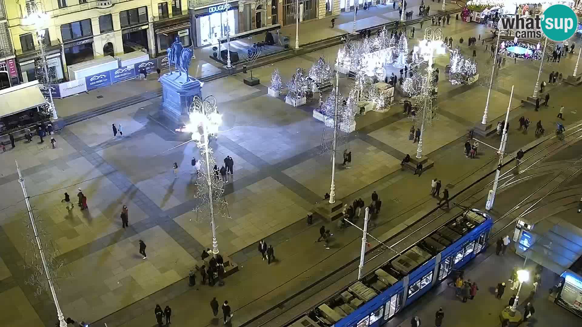 Webcam Zagreb – Carré Ban Jelačić