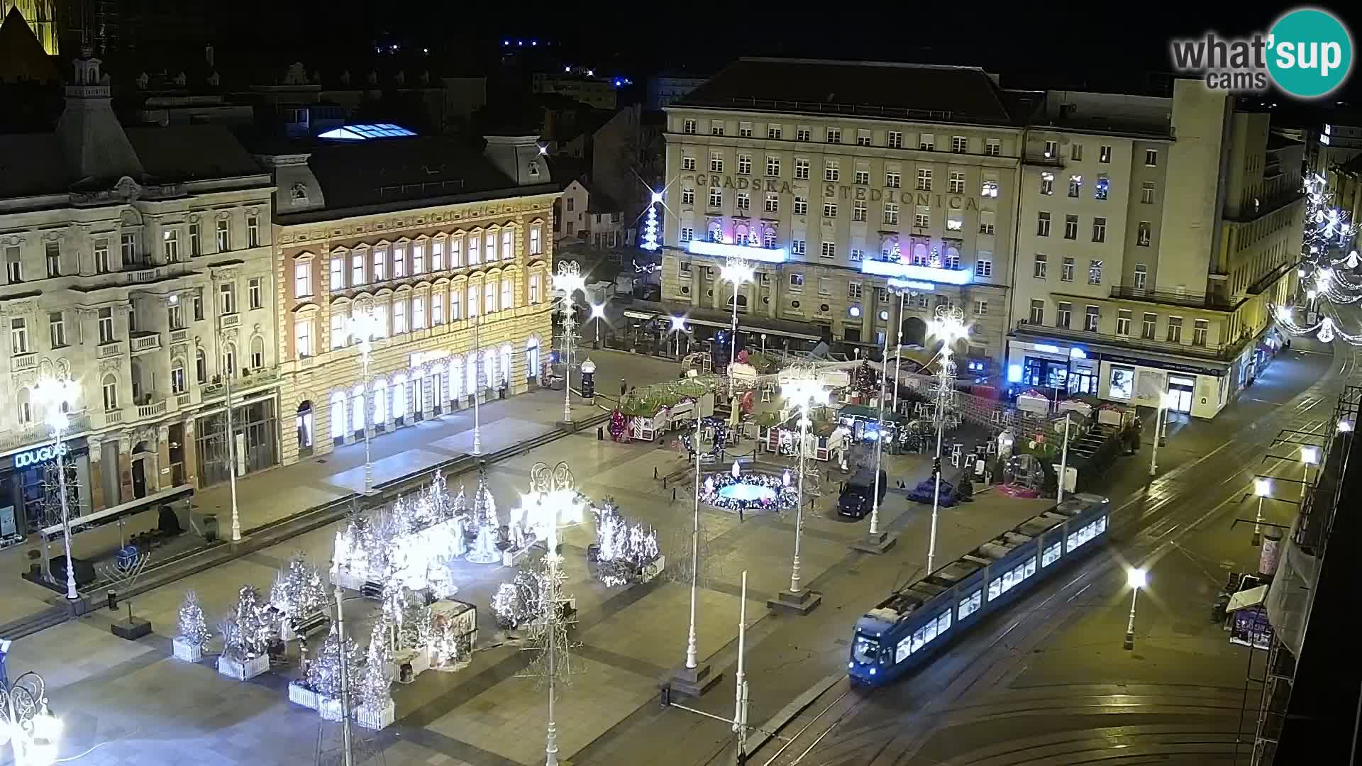 Zagreb – Bana Jelačića square panorama