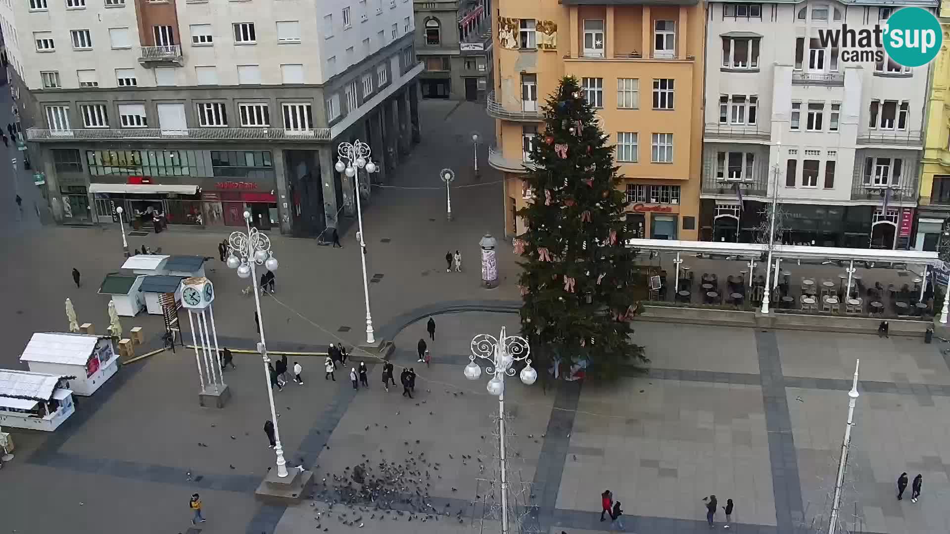 Ban Jelačić live cam Zagreb – Hotel Dubrovnik