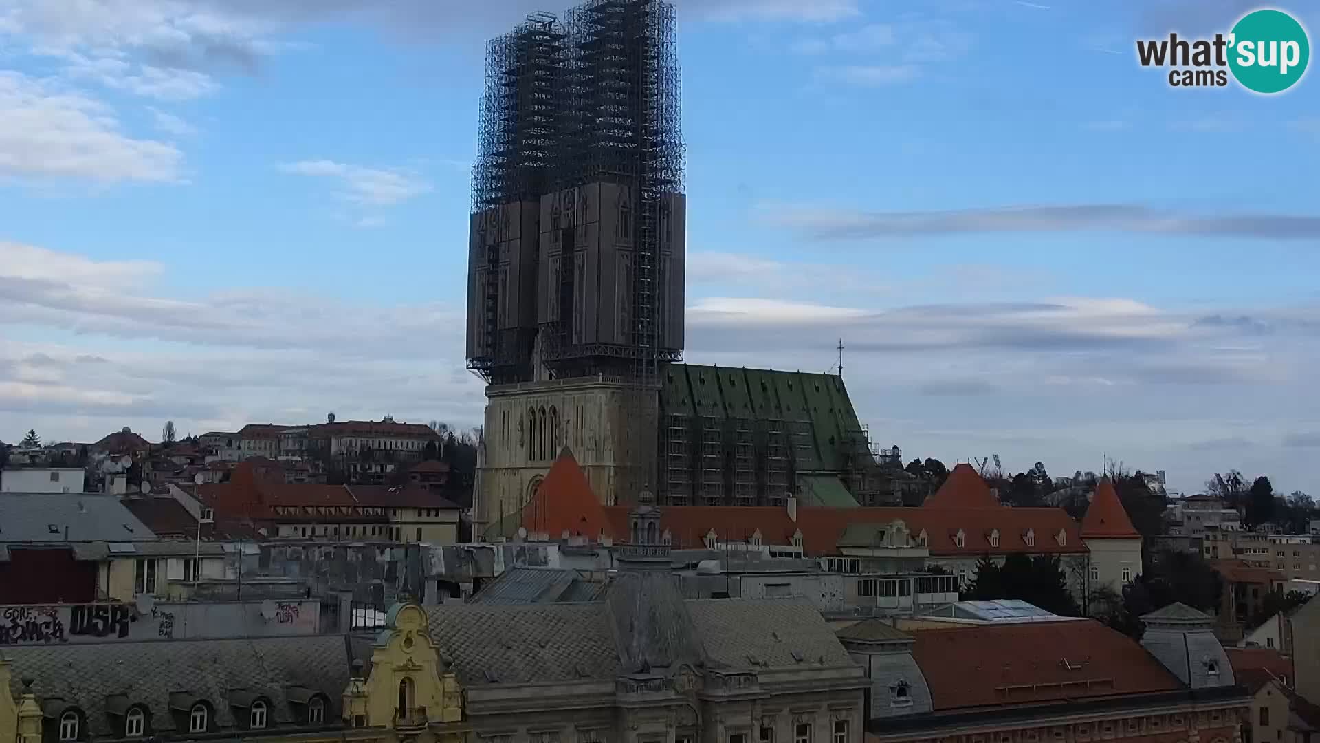 Zagreb – Bana Jelačića square panorama