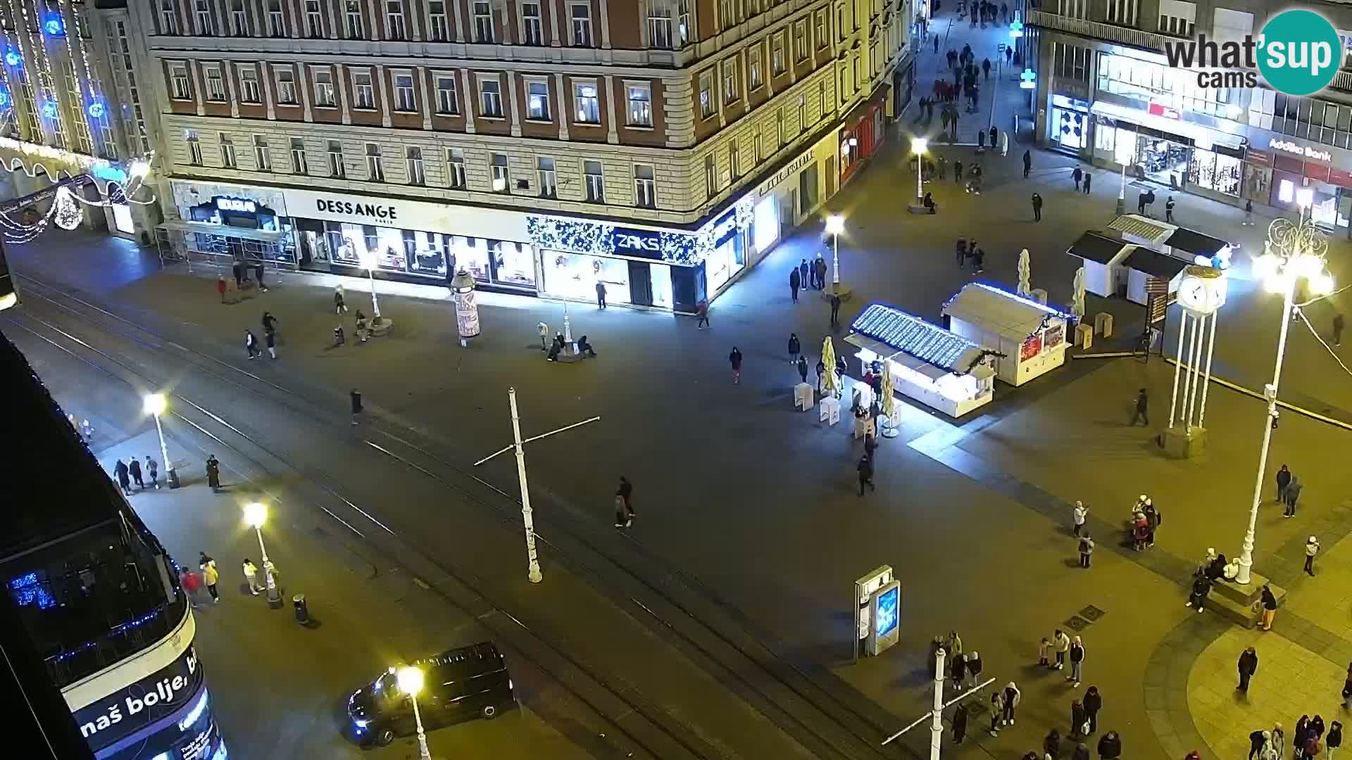 Ban Jelačić live cam Zagreb – Hotel Dubrovnik