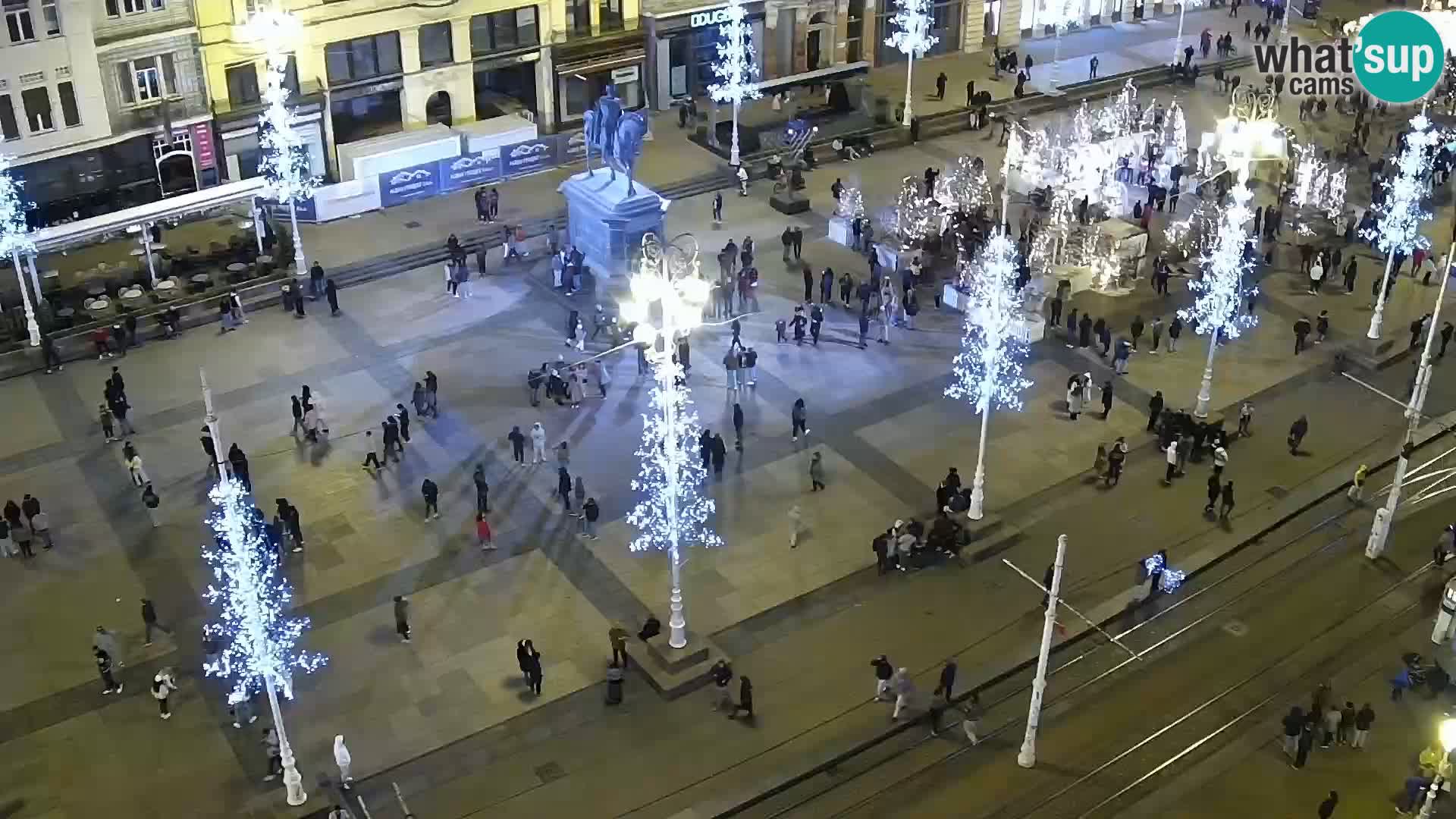 LIVE Webcam Zagreb Hotel Dubrovnik | Ban Jelačić square