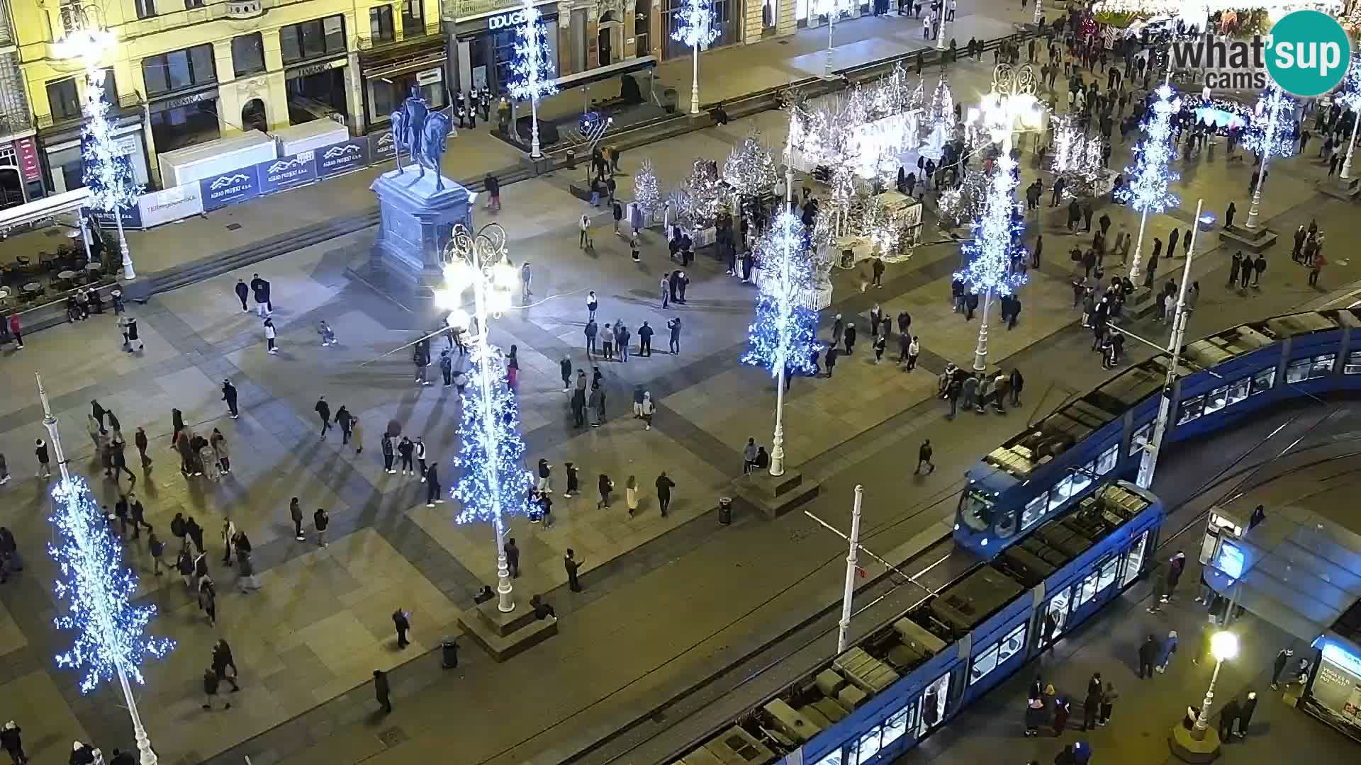 Ban Jelačić live cam Zagreb – Hotel Dubrovnik