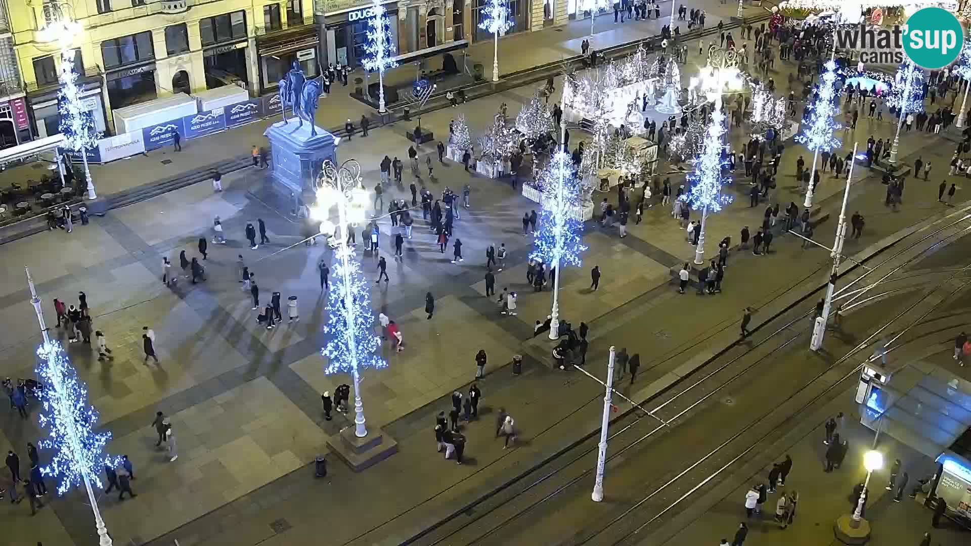 Ban Jelačić live cam Zagreb – Hotel Dubrovnik