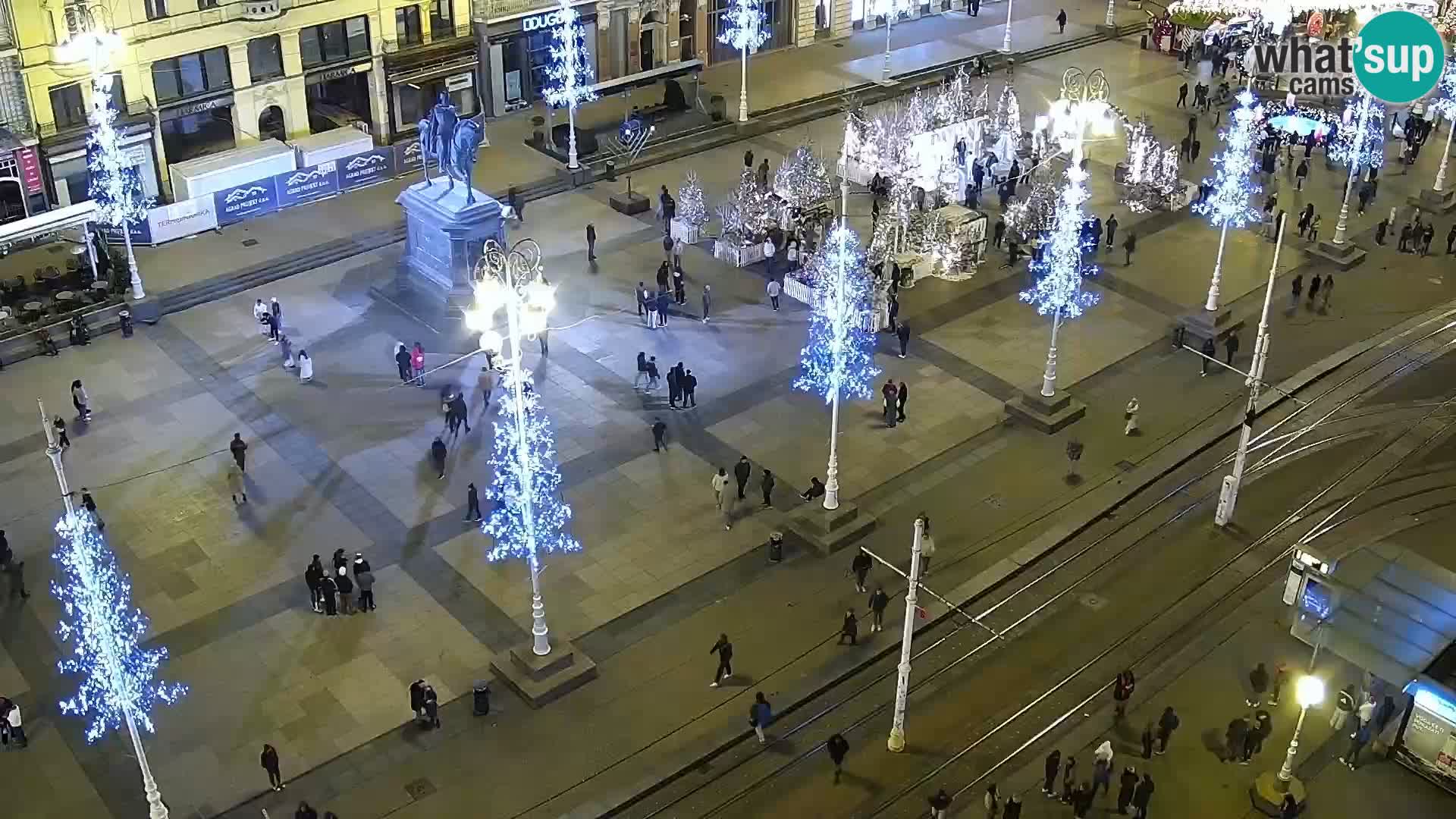 Ban Jelačić live cam Zagreb – Hotel Dubrovnik