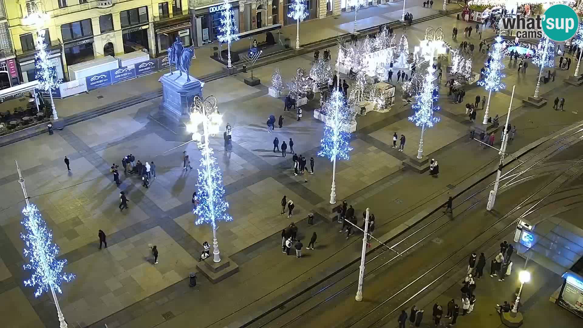 Webcam live Zagreb – Ban Jelačić Platz