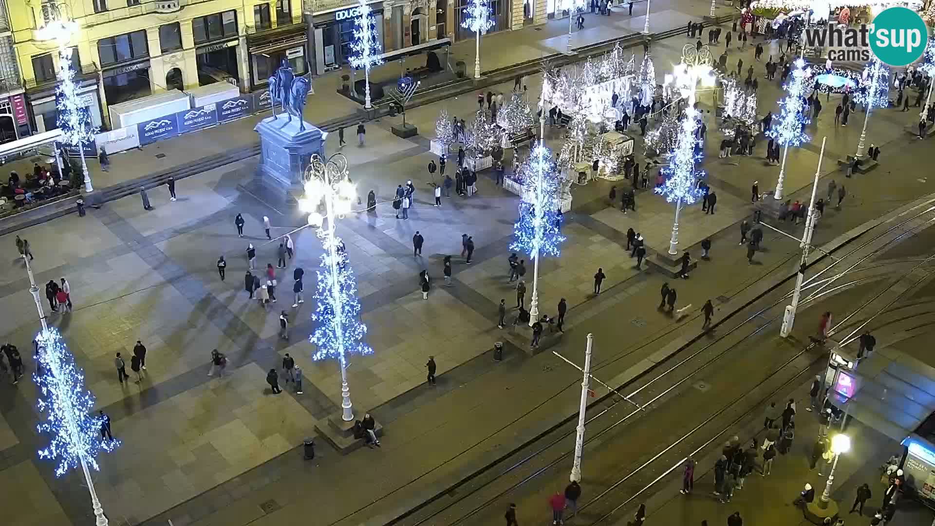 Webcam live Zagreb – Ban Jelačić Platz